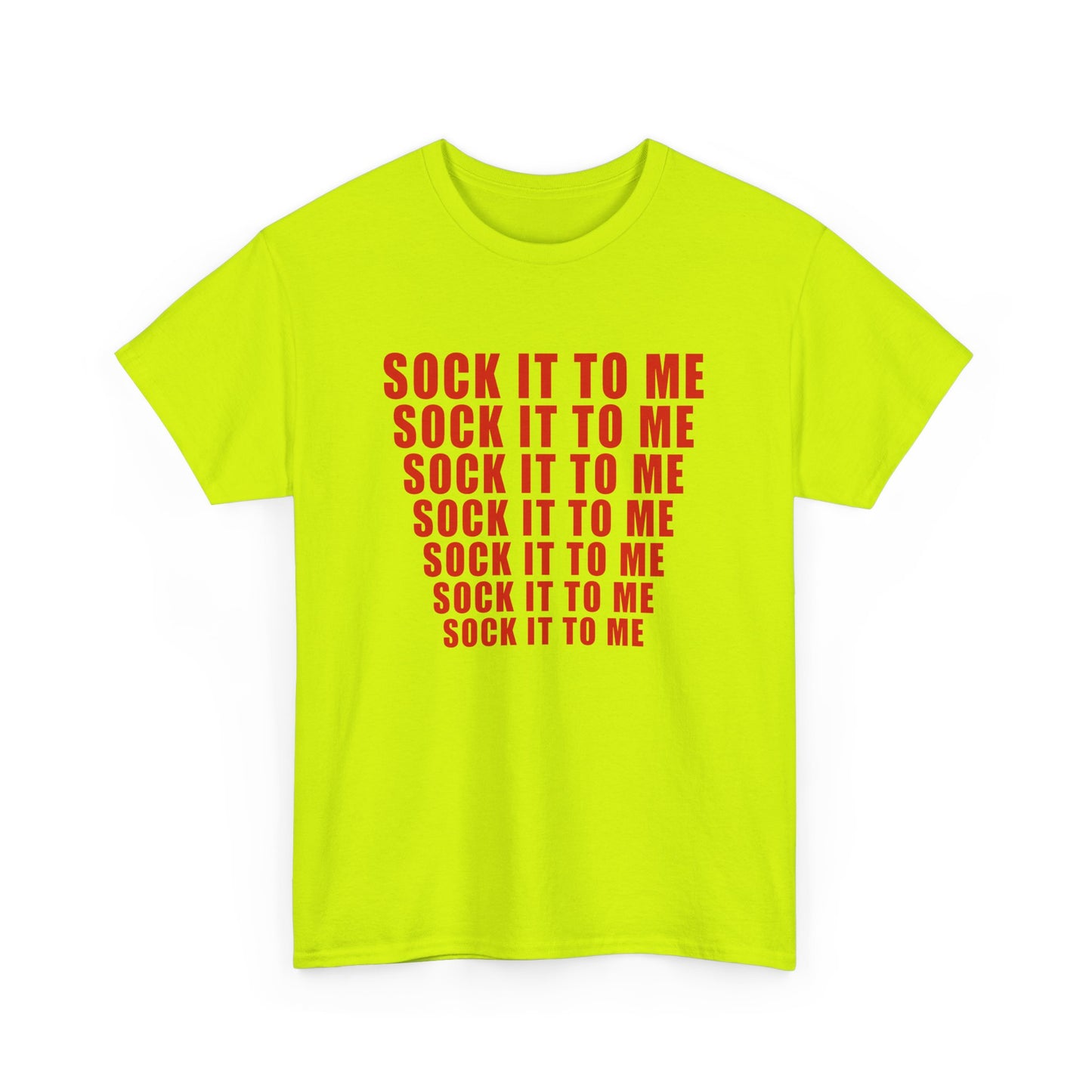 1960s vintage design sock it to me reproduction tshirt