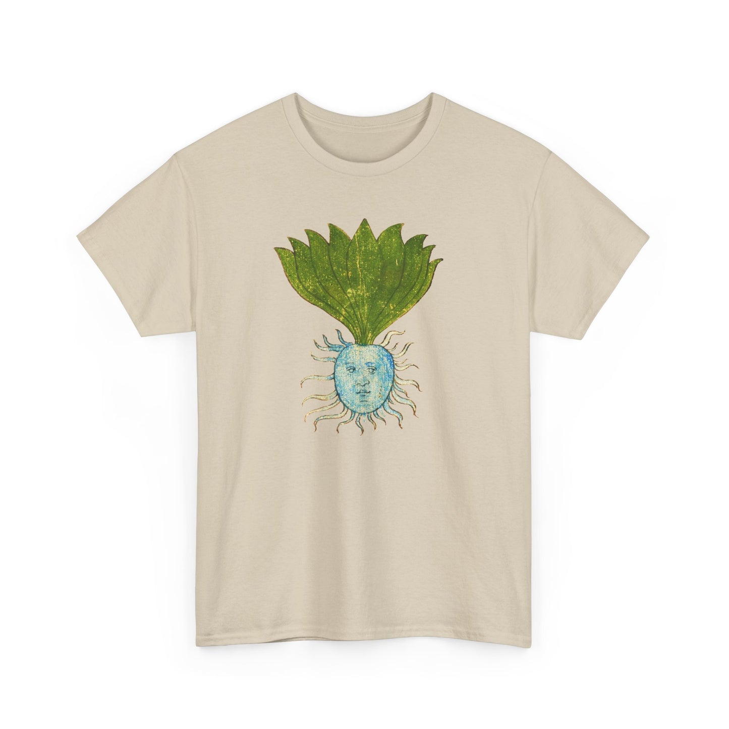 15th century manuscript untitled herbal illustration tshirt