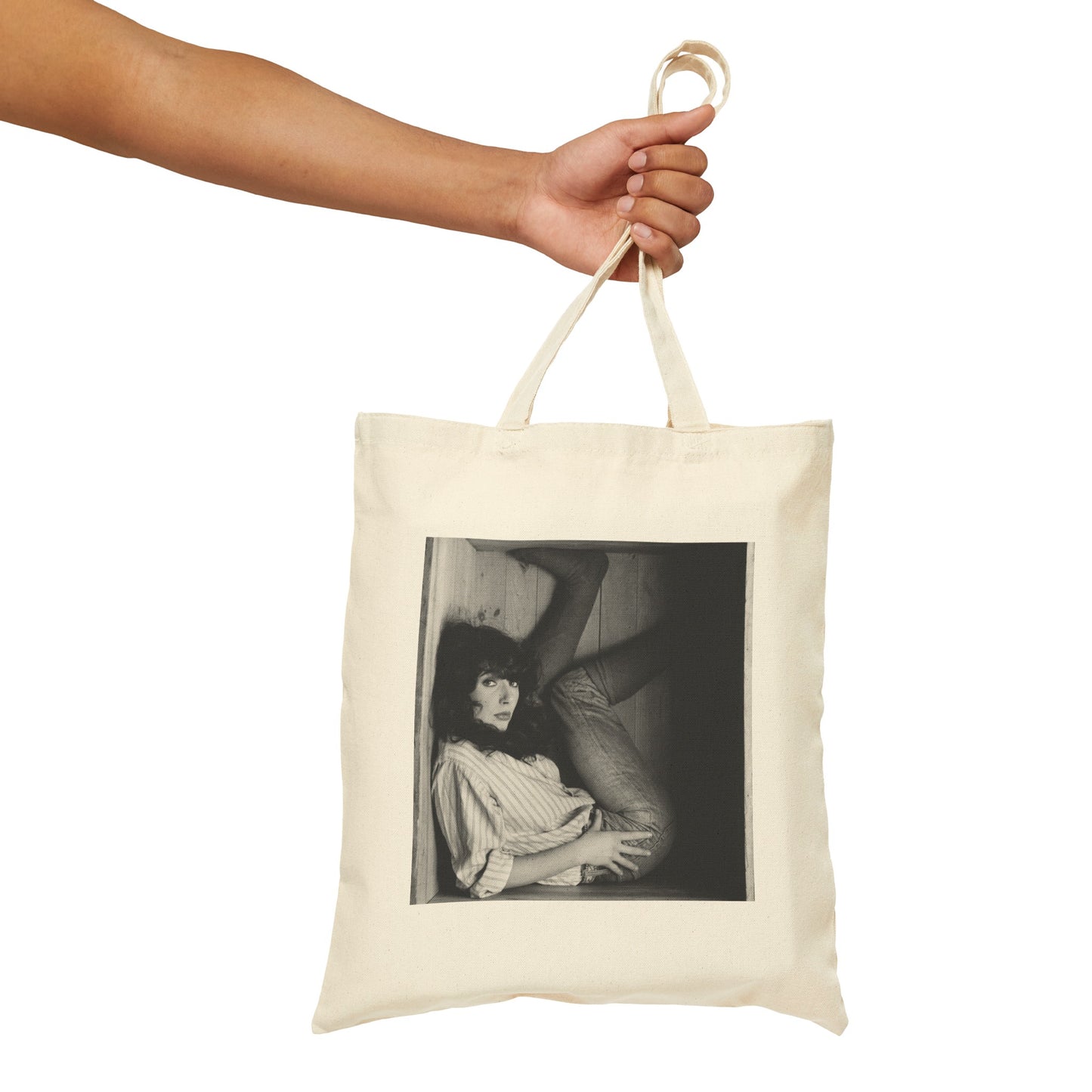 kate bush in a box on a tote bag whatmart