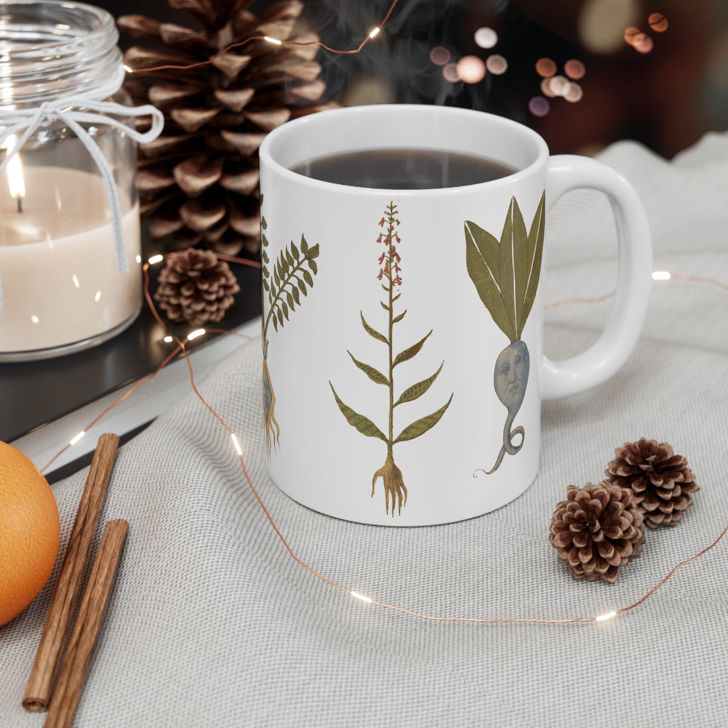 plants with human features. images from the erbario: a 15th-century herbal illustration guide from northern italy mug whatmart