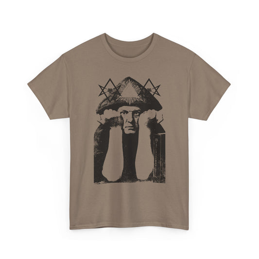 aleister crowley fan art tshirt