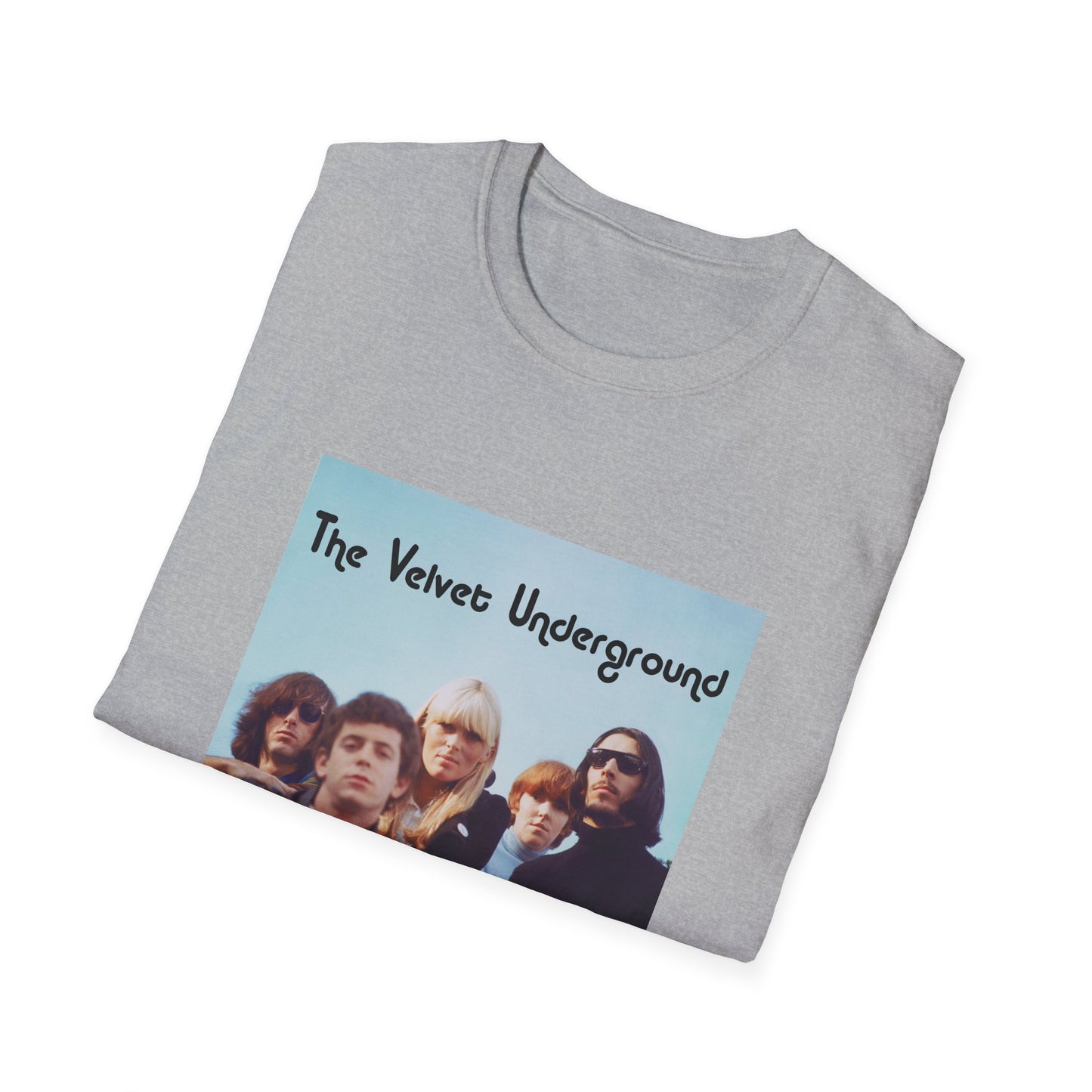 the velvet underground band photo in colour tshirt