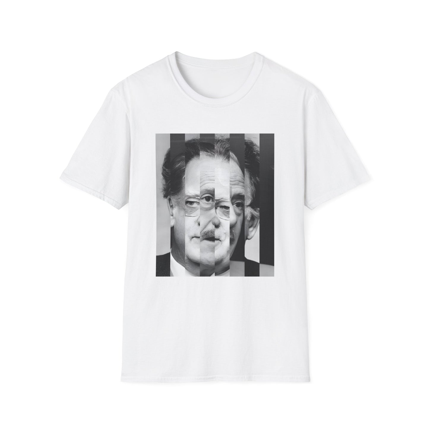 marshall mcluhan's face tshirt