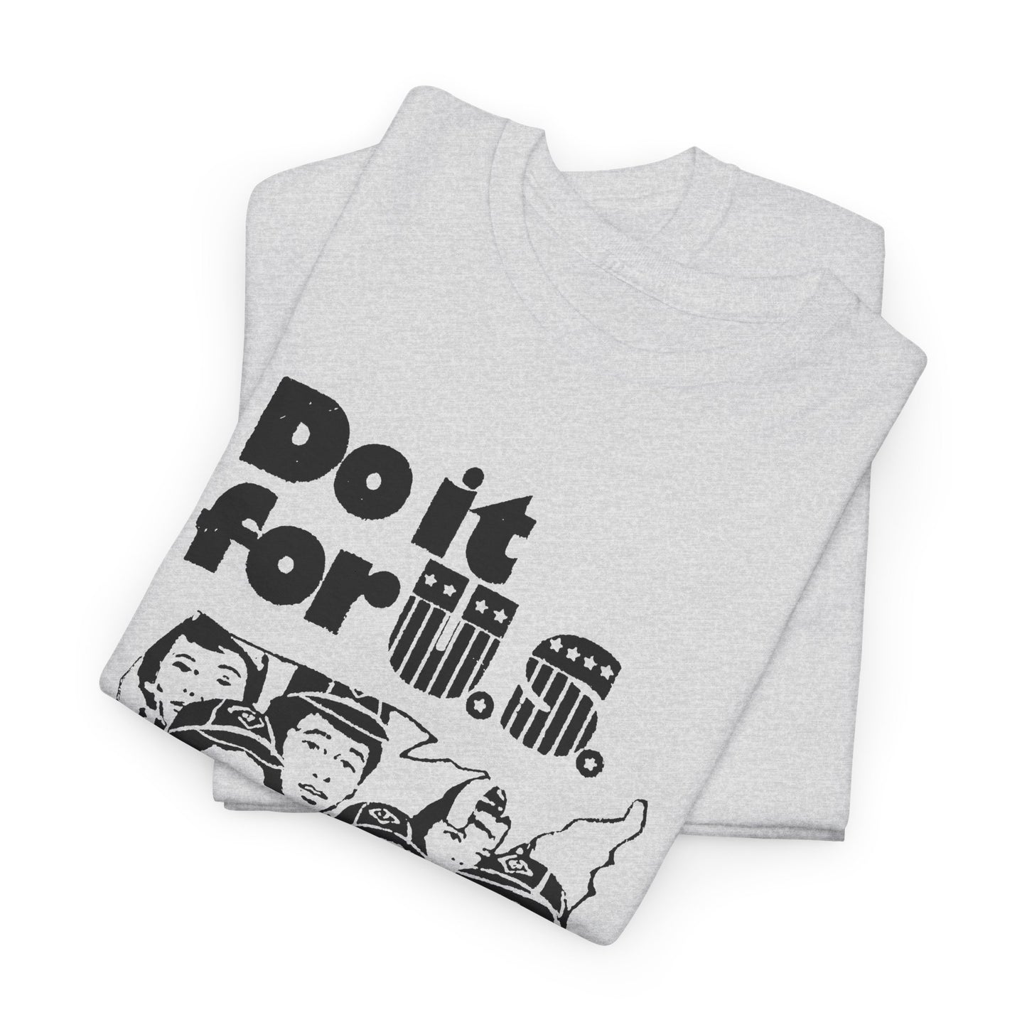 do it for us old boyscouts ad encouraging people to vote in the 1976 election tshirt