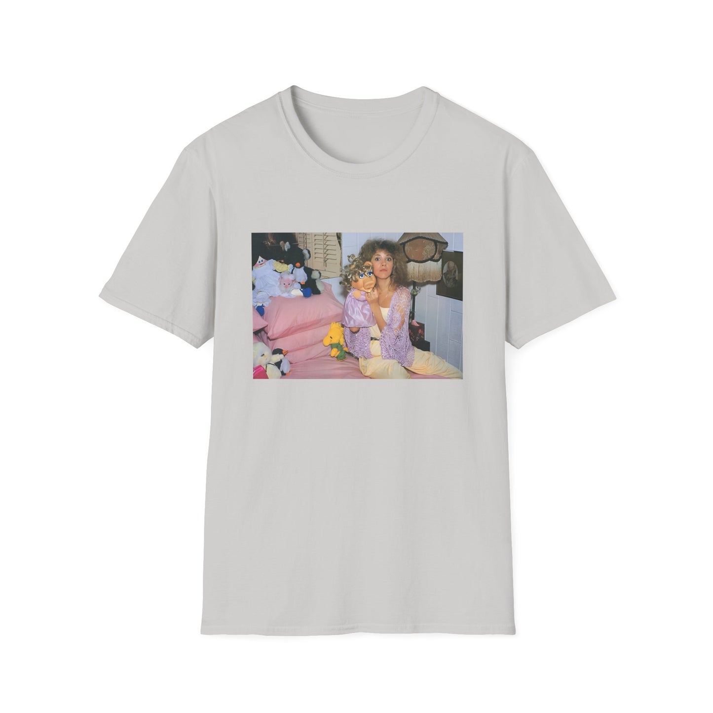 stevie nicks and miss piggy photo tshirt, unisex softstyle