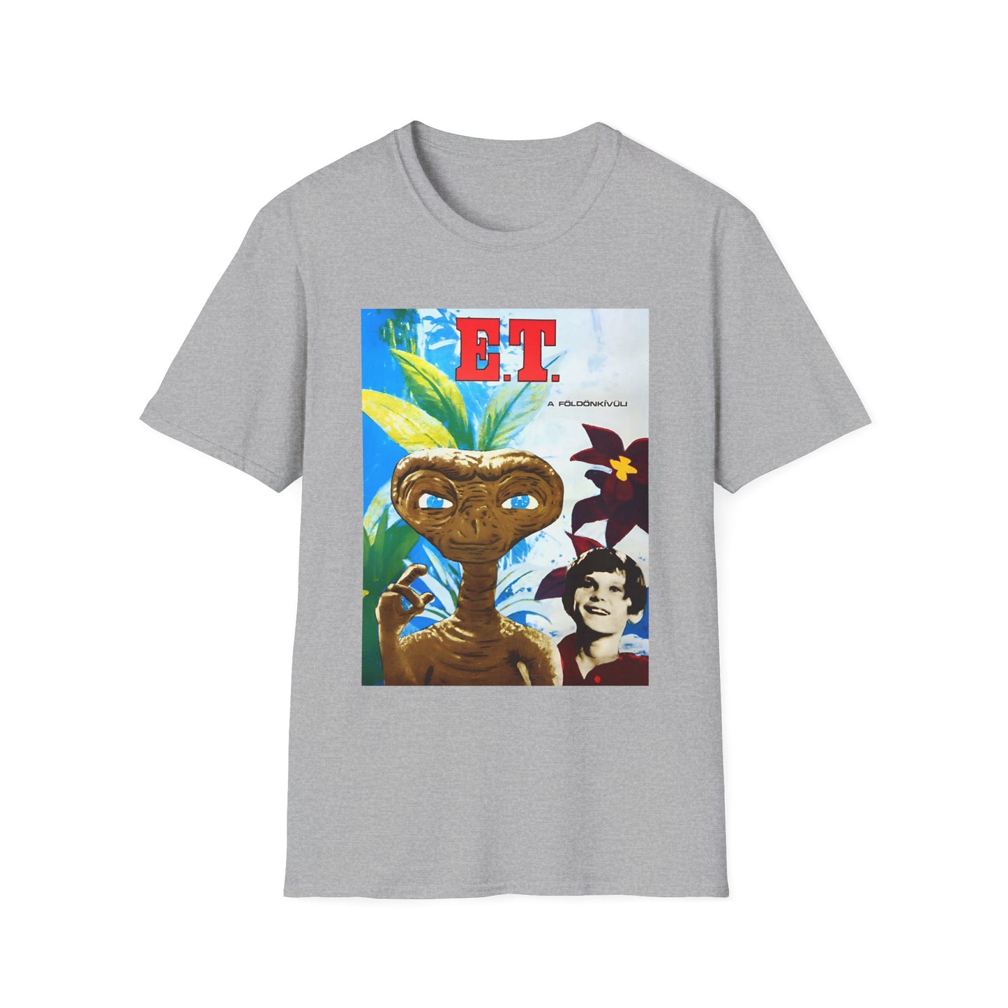 e.t hungarian movie poster tshirt