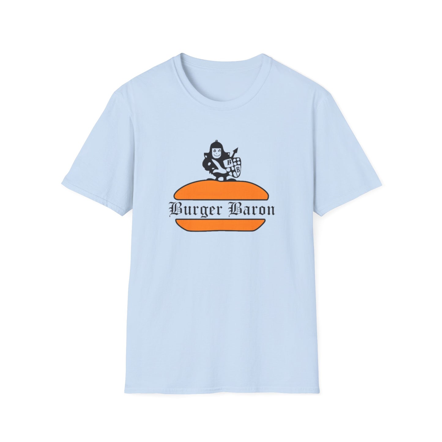 burger baron alternate logo tshirt