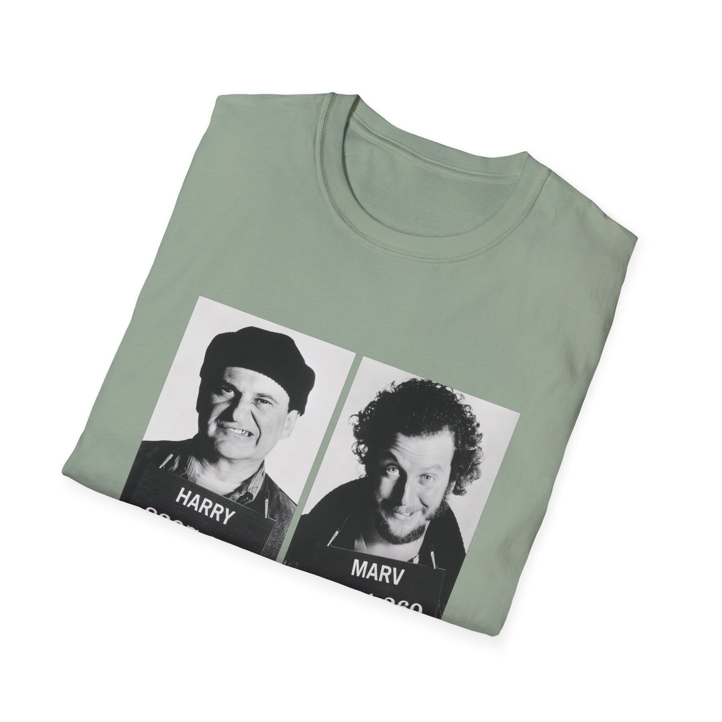 harry and marv mugshot christmas tshirt