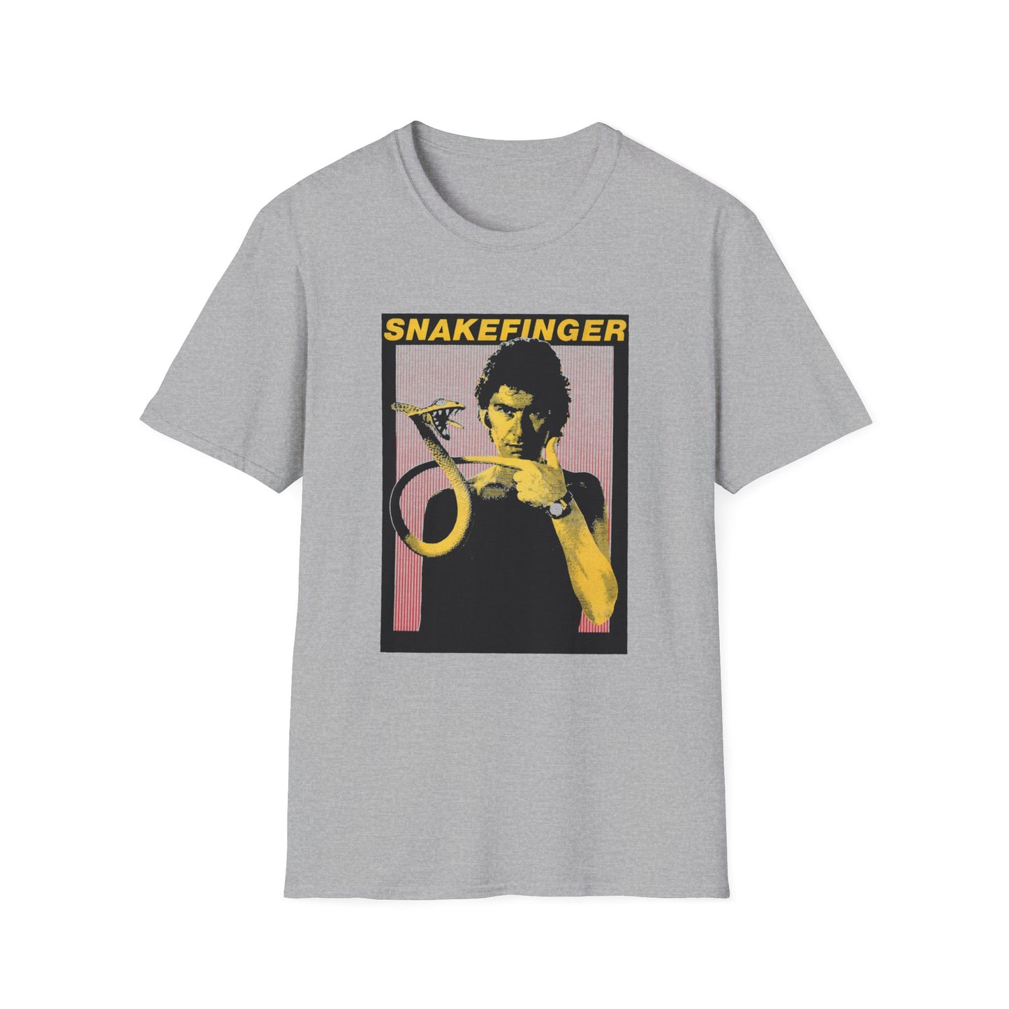 snakefinger chewing hides the sound 1979 album promo vintage reproduction tshirt