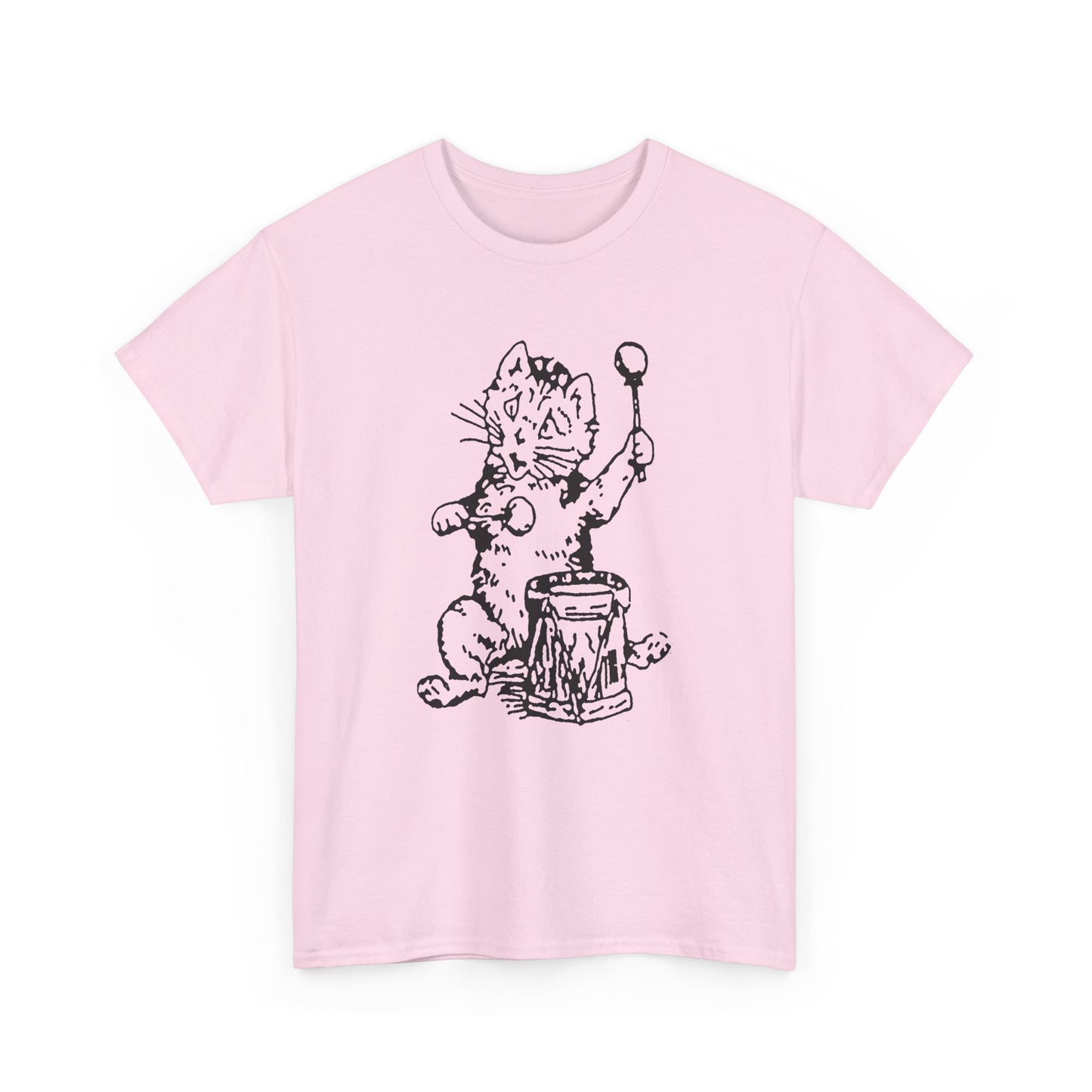 1979 scottish post punk record label postcard records cat and drum reproduction tshirt