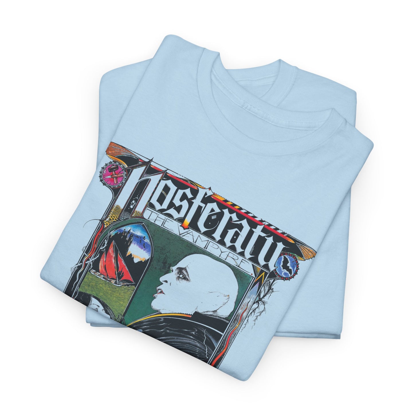 nosferatu 1979 movie poster reproduction tshirt