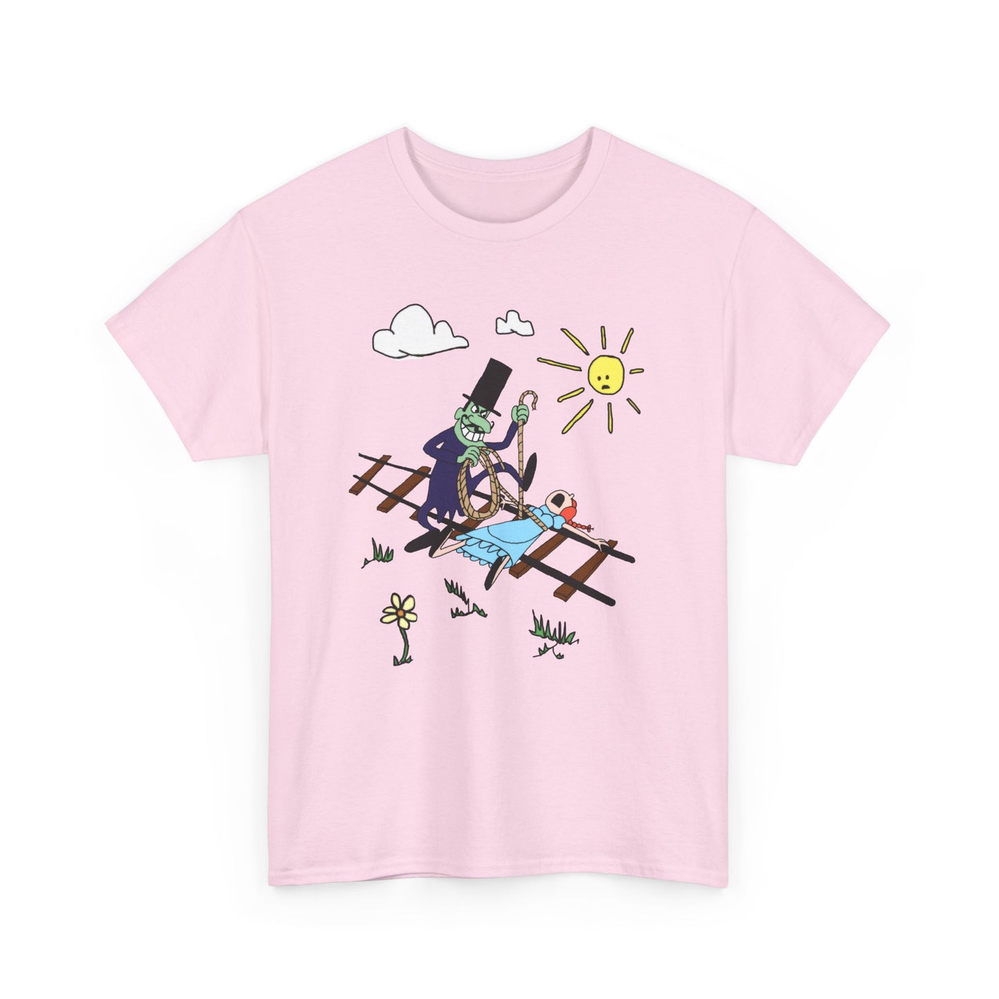 snidely whiplash fan art tshirt