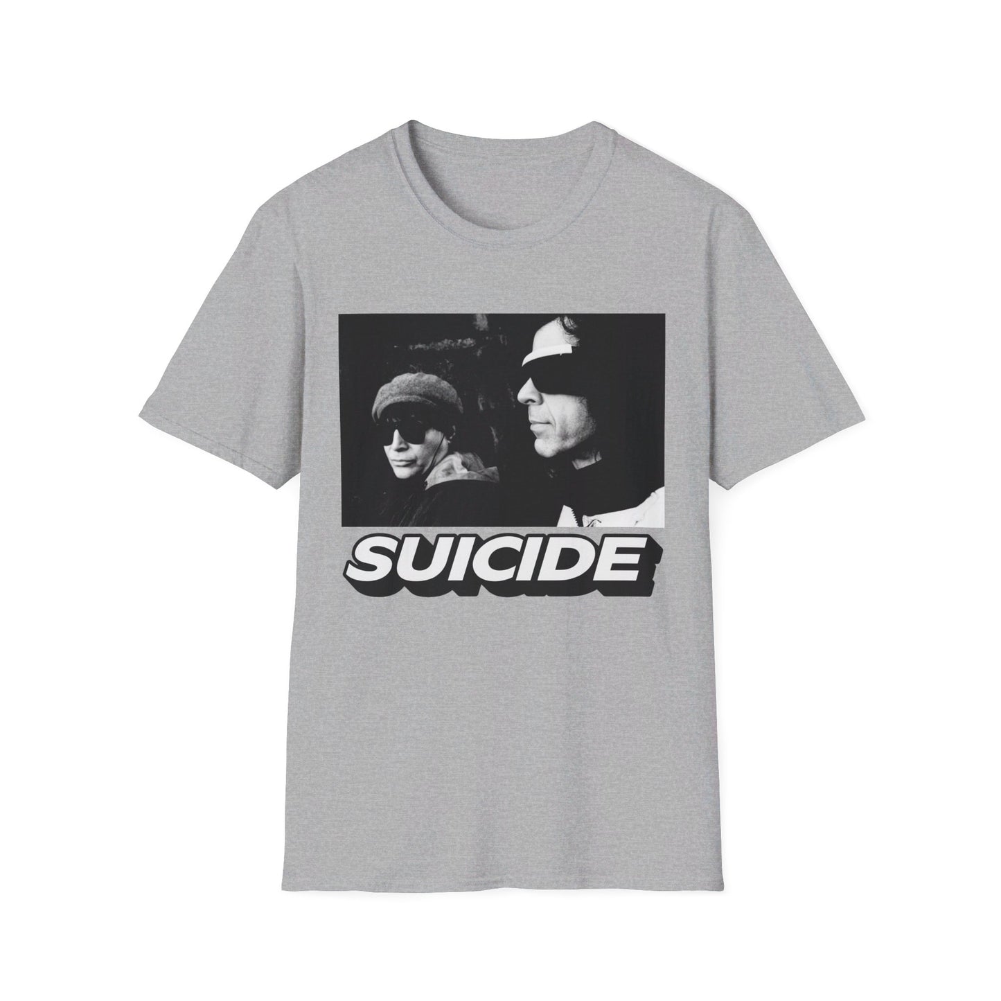 martin rev and alan vega suicide band 8 tshirt