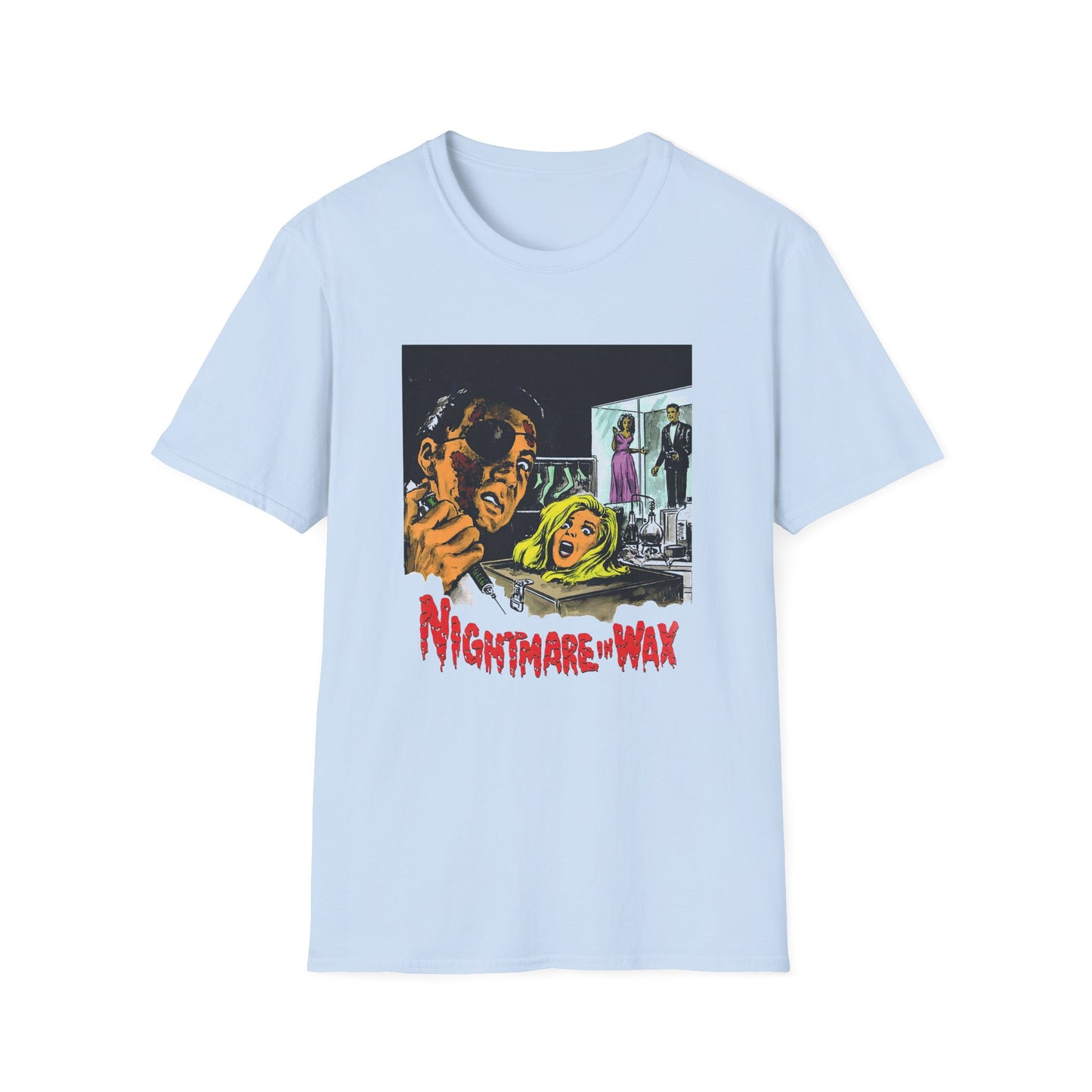 1969 movie poster nightmare in wax tshirt