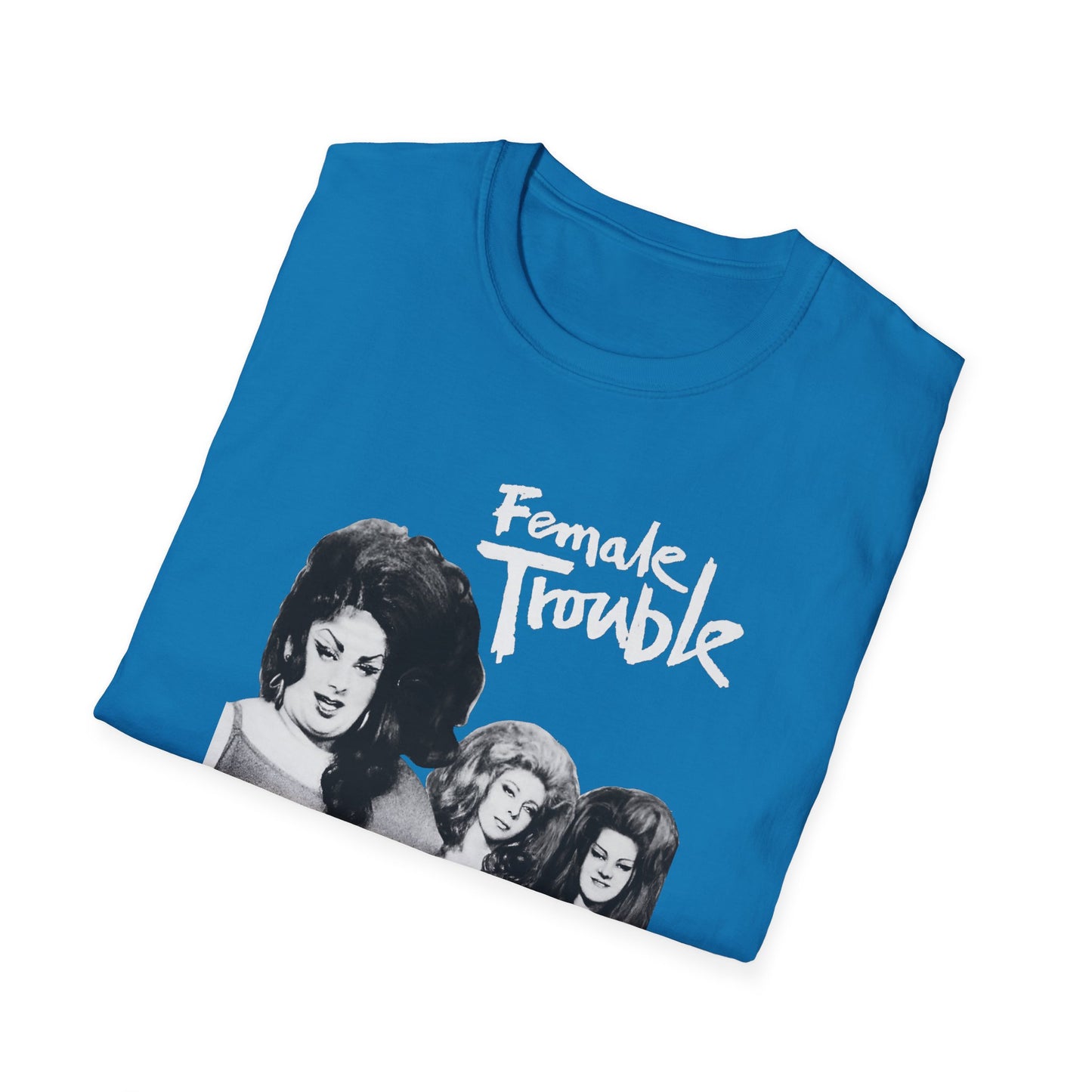 1974 comedy crime movie by john waters female trouble movie poster tshirt