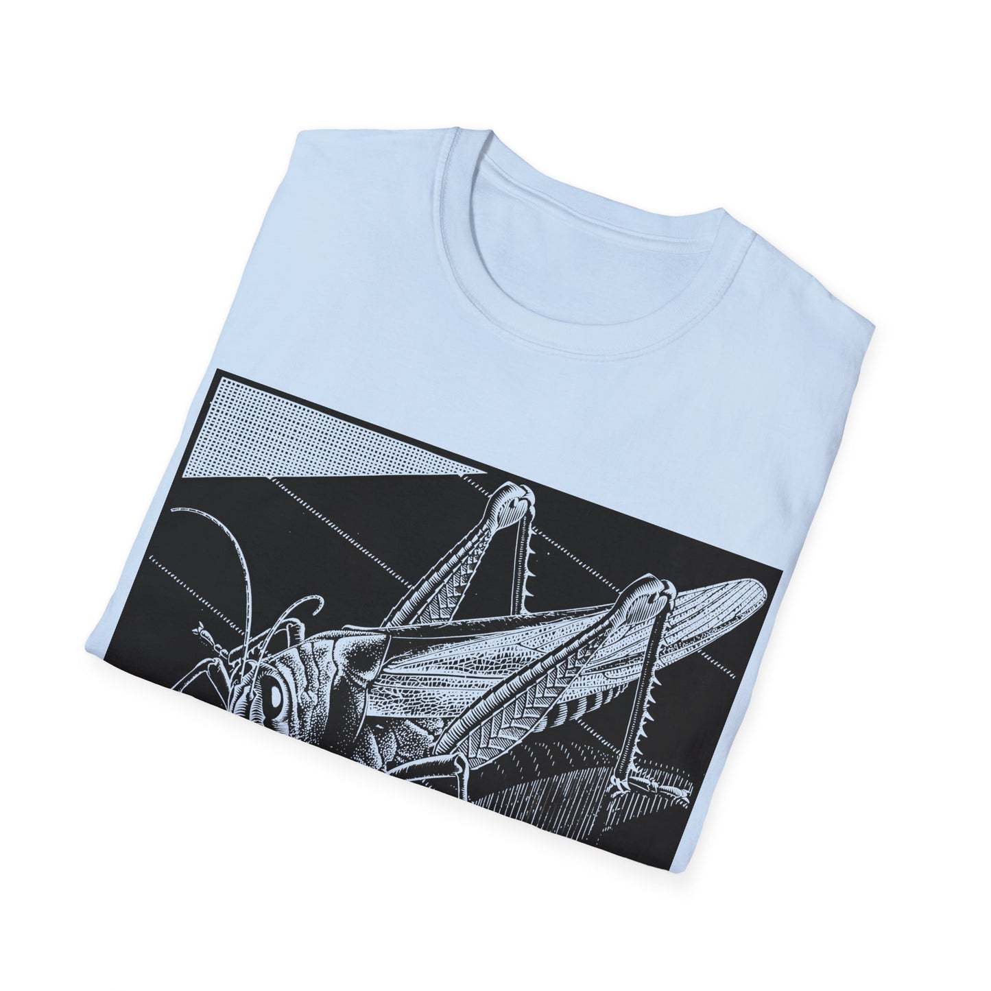 1935 m.c escher grasshopper wood engraving tshirt