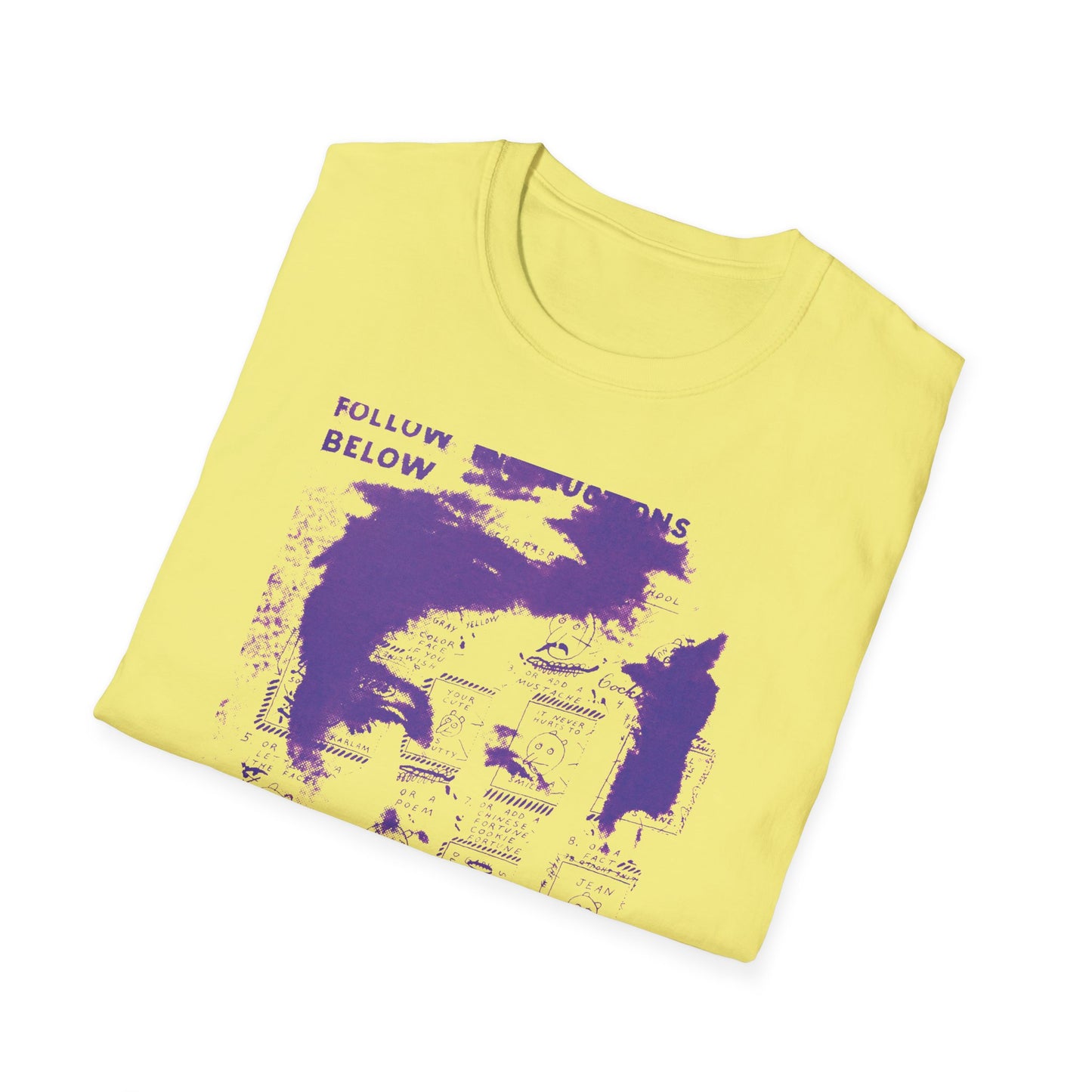 ray johnson arthur rimbaud art in purple tshirt
