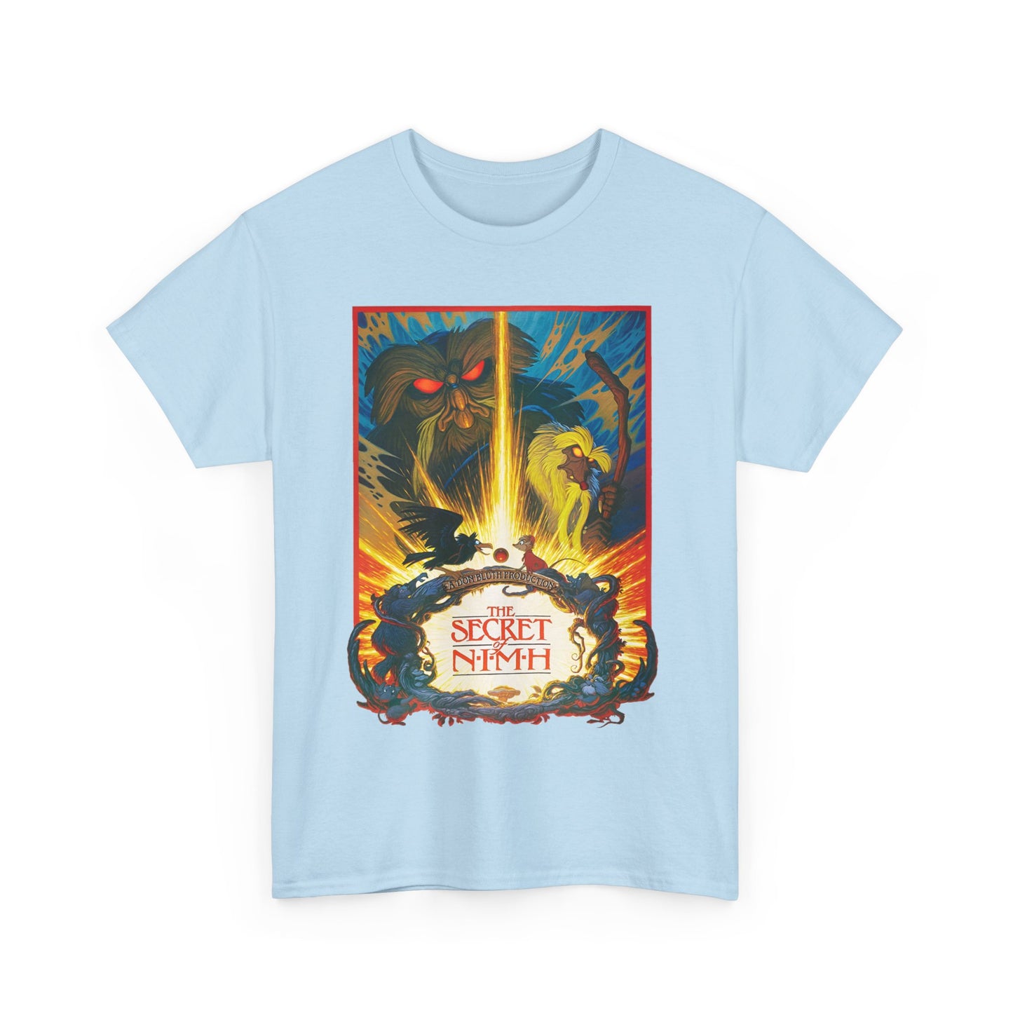 1992 the secret of nimh movie poster tshirt