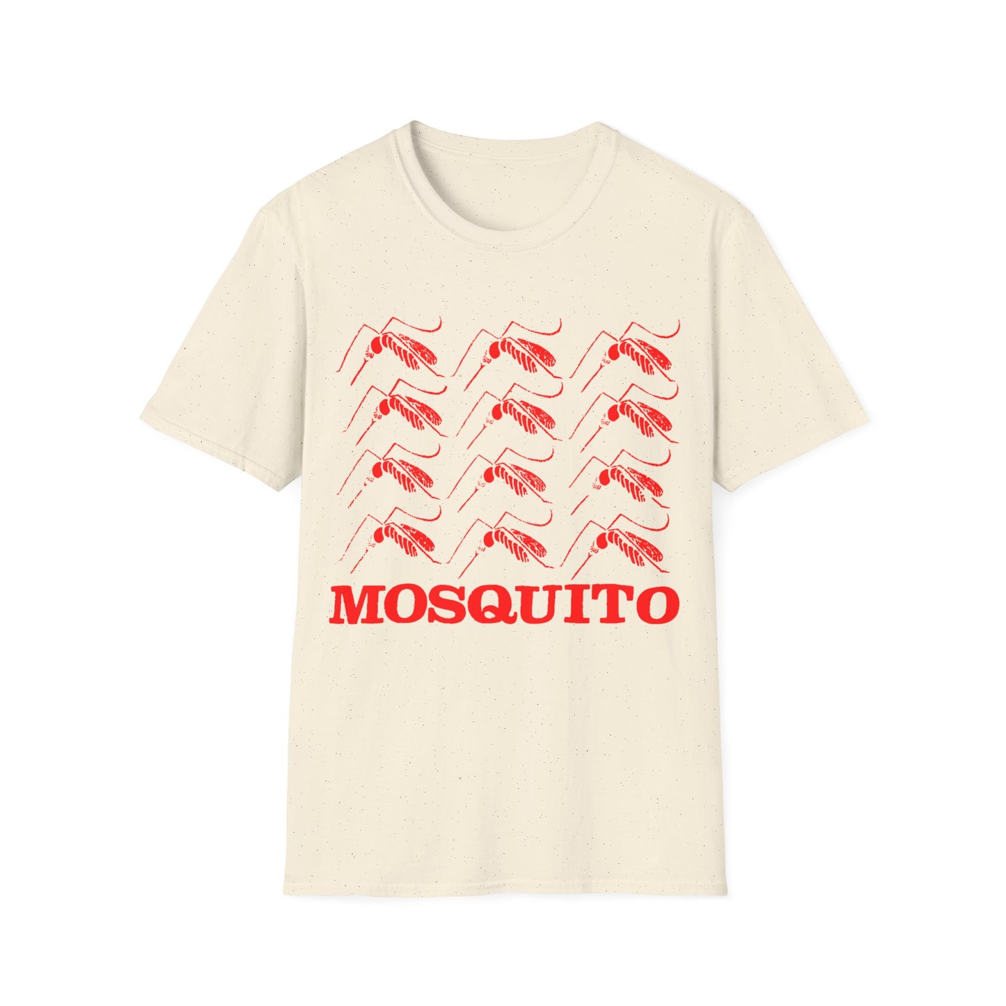 mosquito reproduction red design tshirt