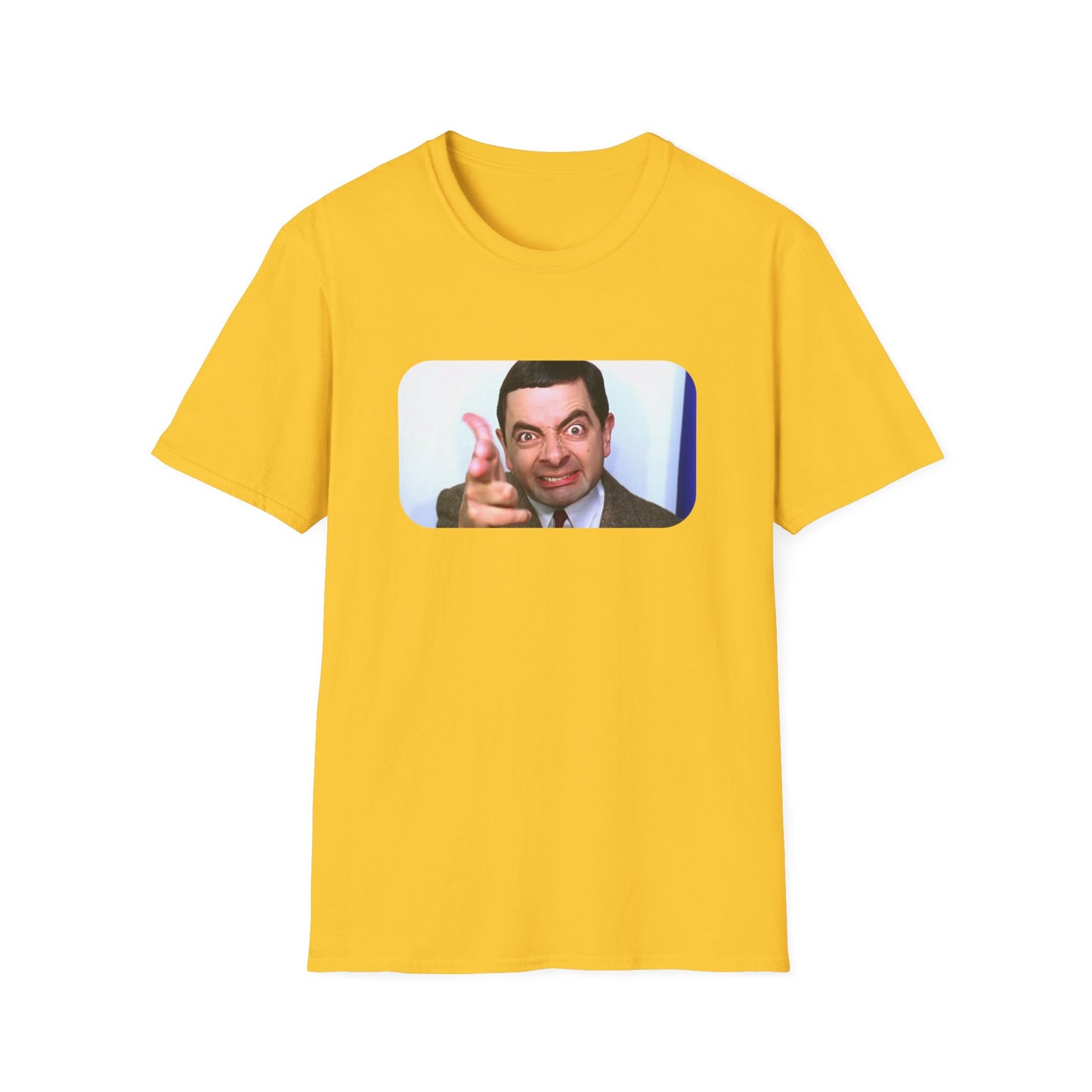 mr. bean funny face tshirt