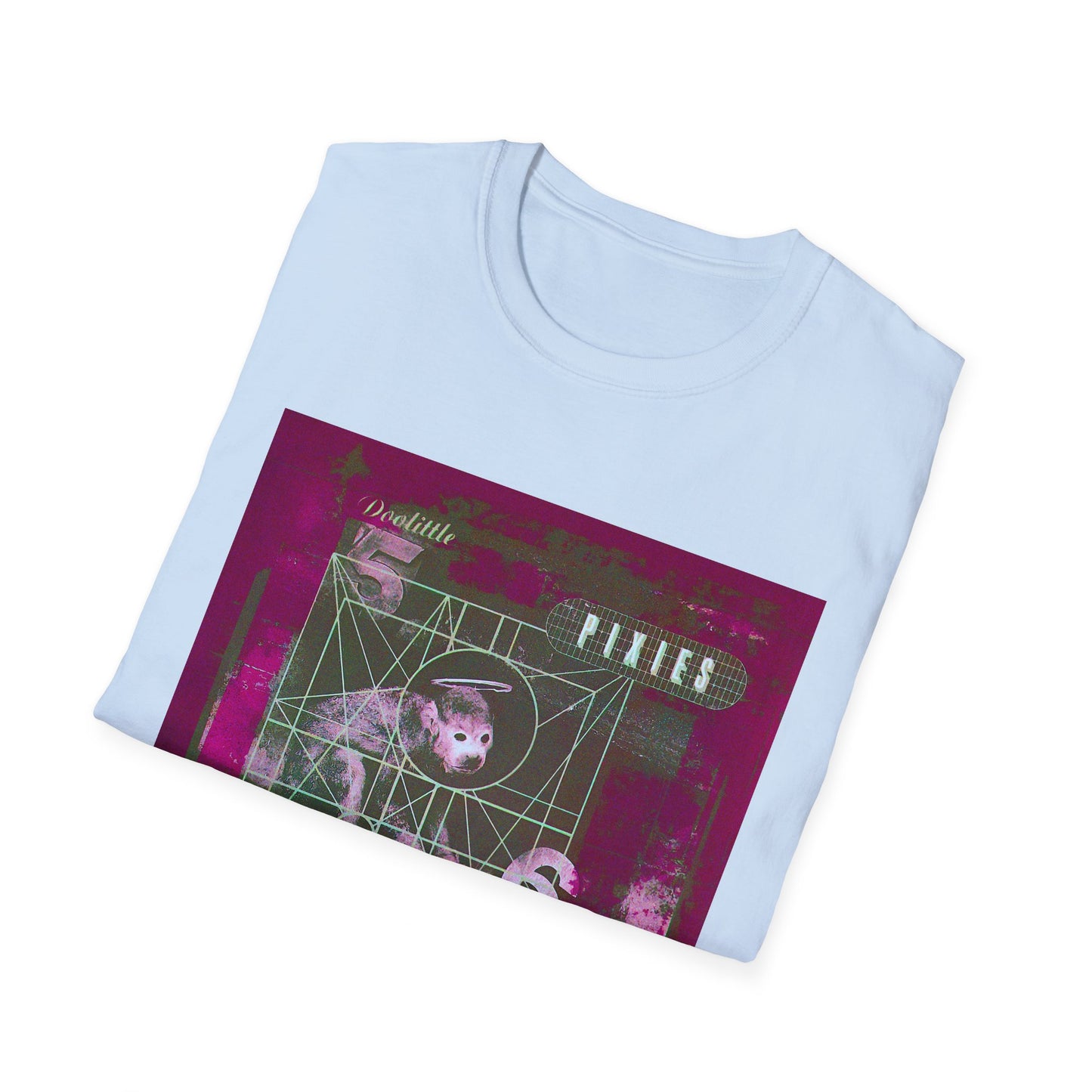 the pixies 1989 doolittle alternate colour album tshirt