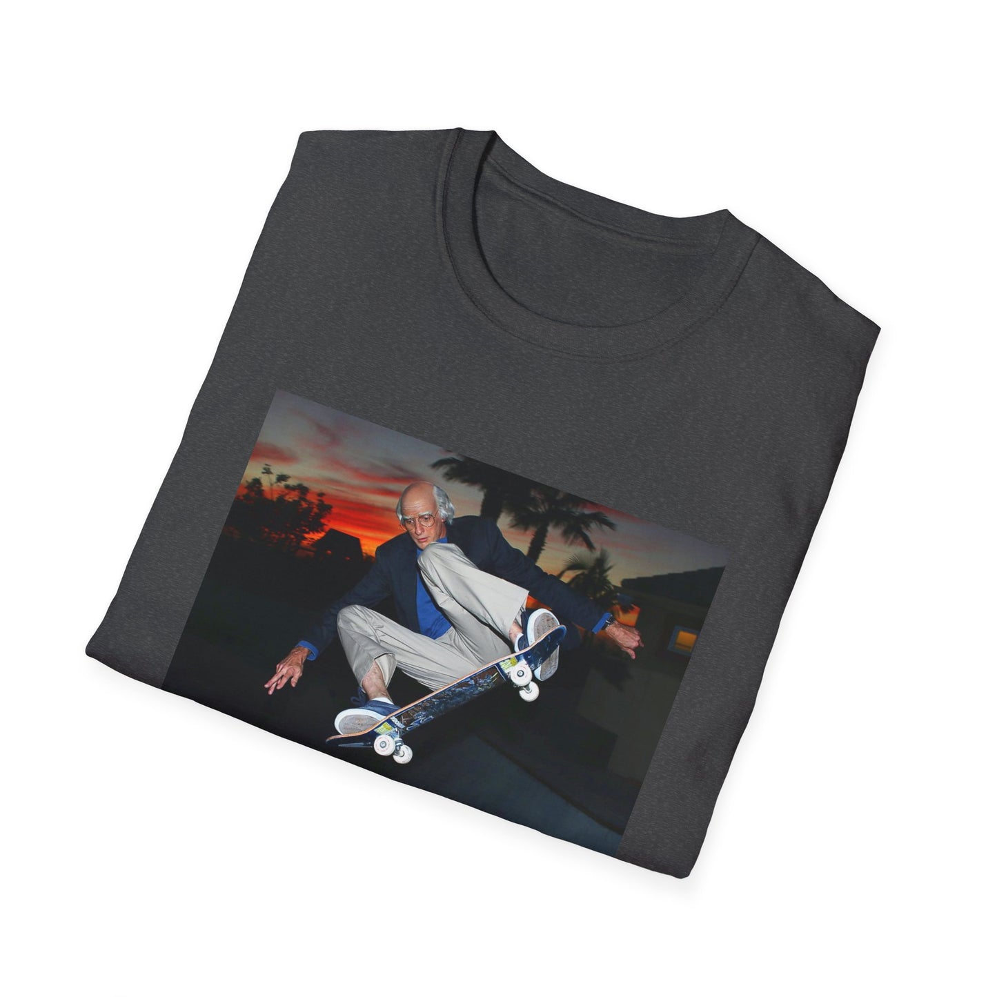 tony hawk as larry david photo tshirt