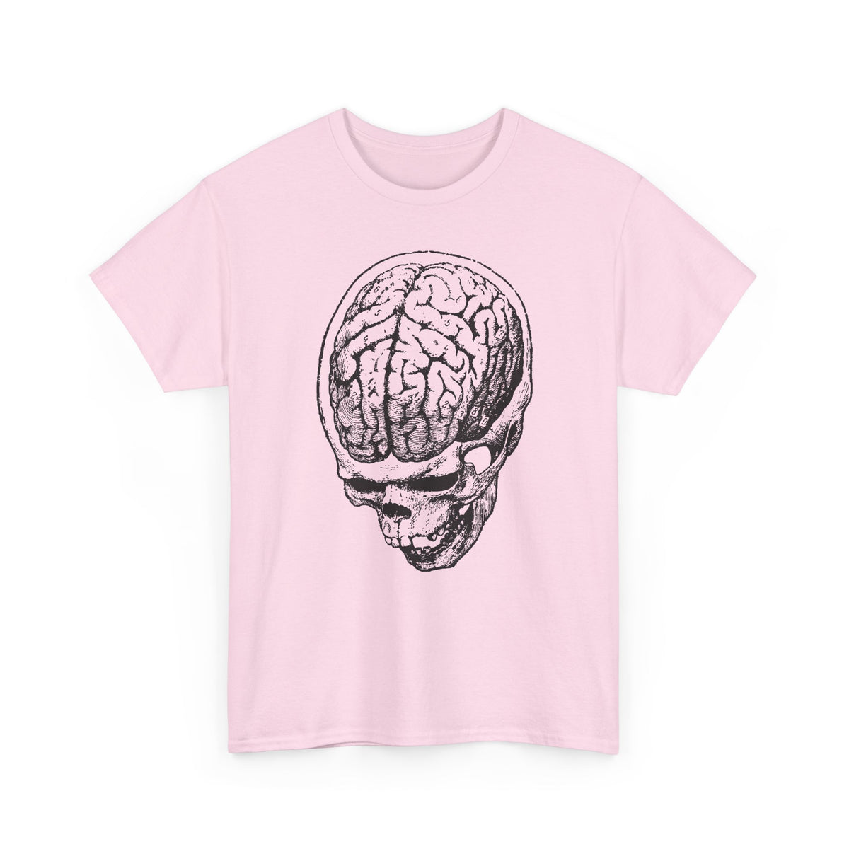 early 1900s brain anatomy illustration tshirt