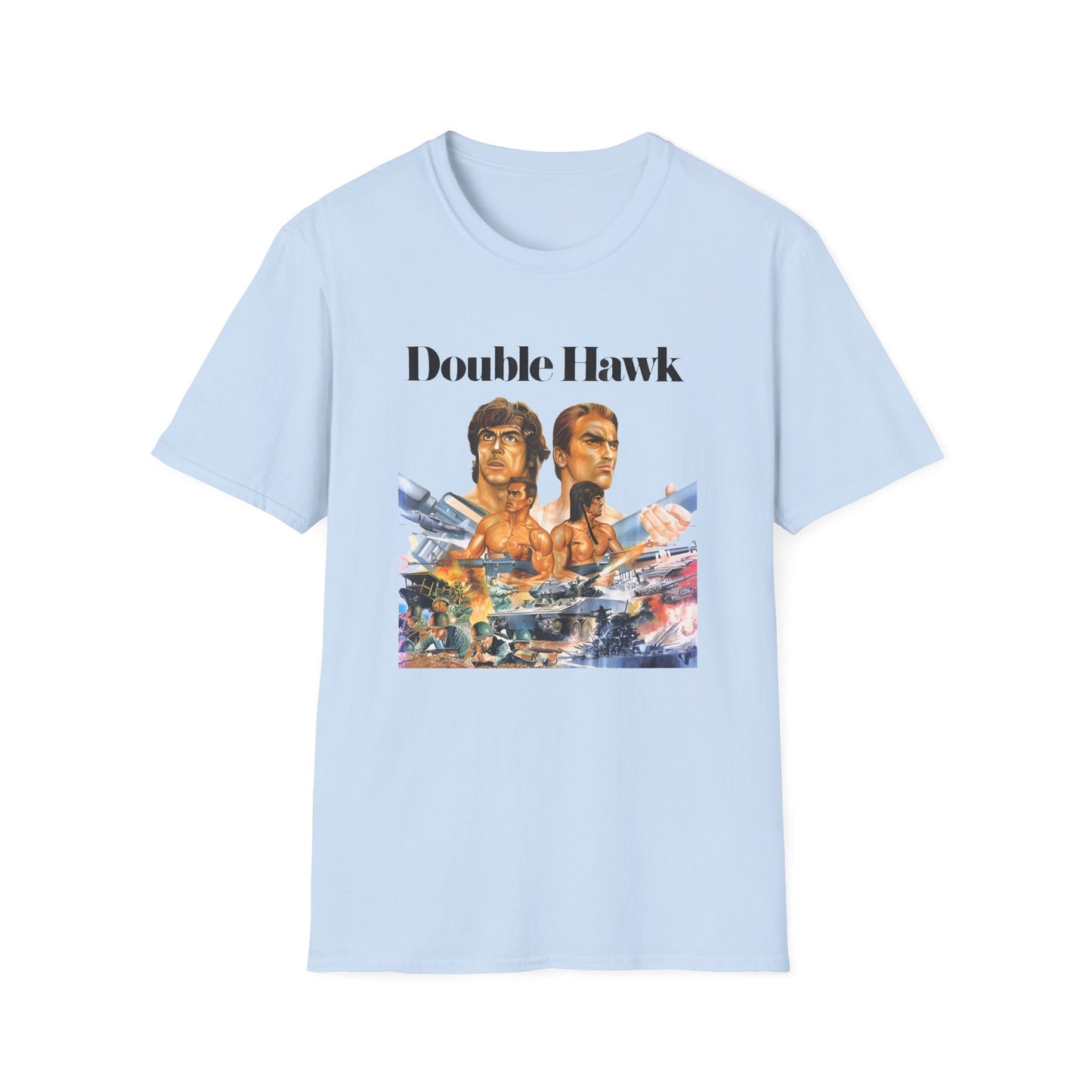 double hawk video game fan art tshirt