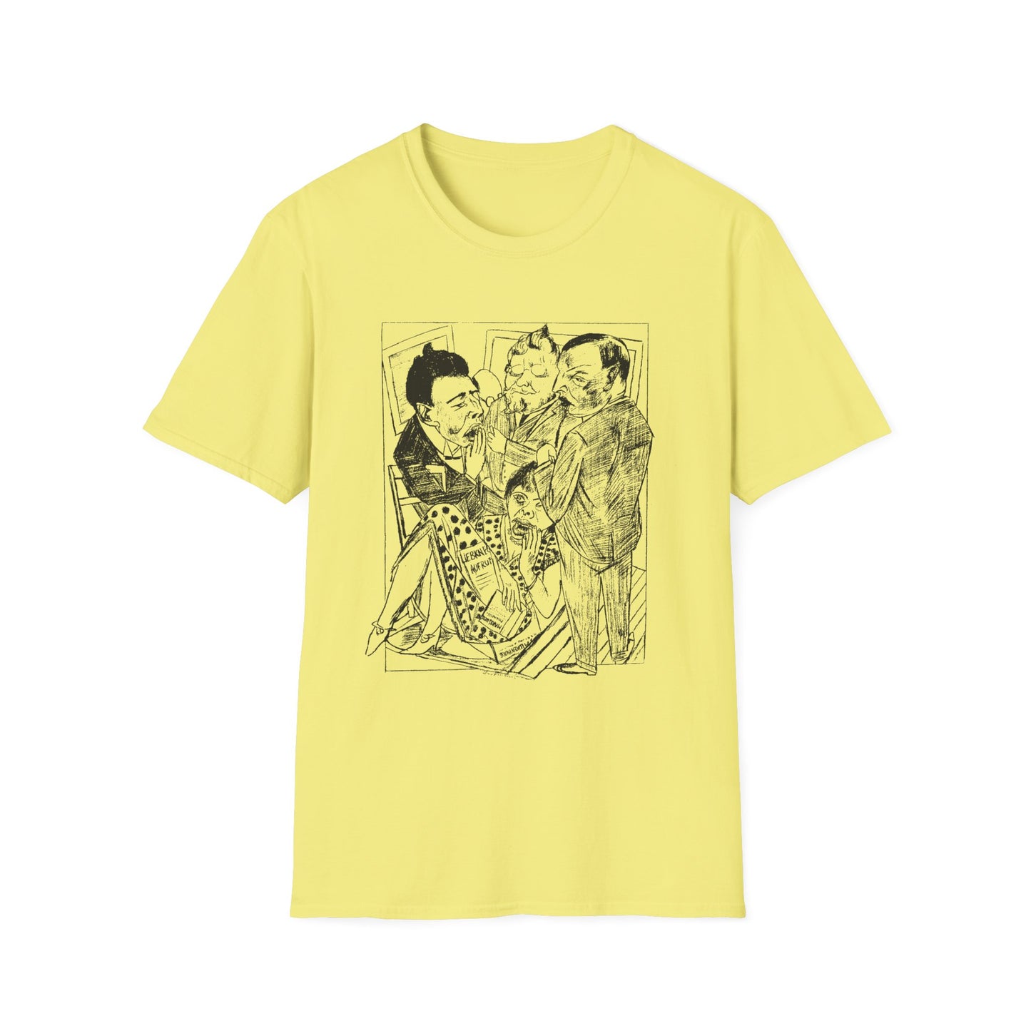 1922 max beckman lithograph  the dissappointed II tshirt
