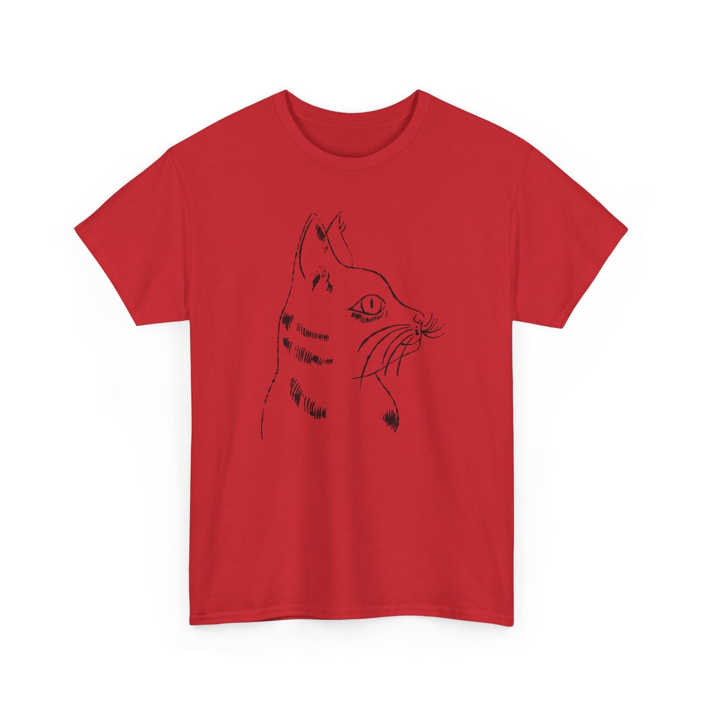 1954 a cat named sam 2 illustration by julia warhola andy warhol's mother custom edit tshirt