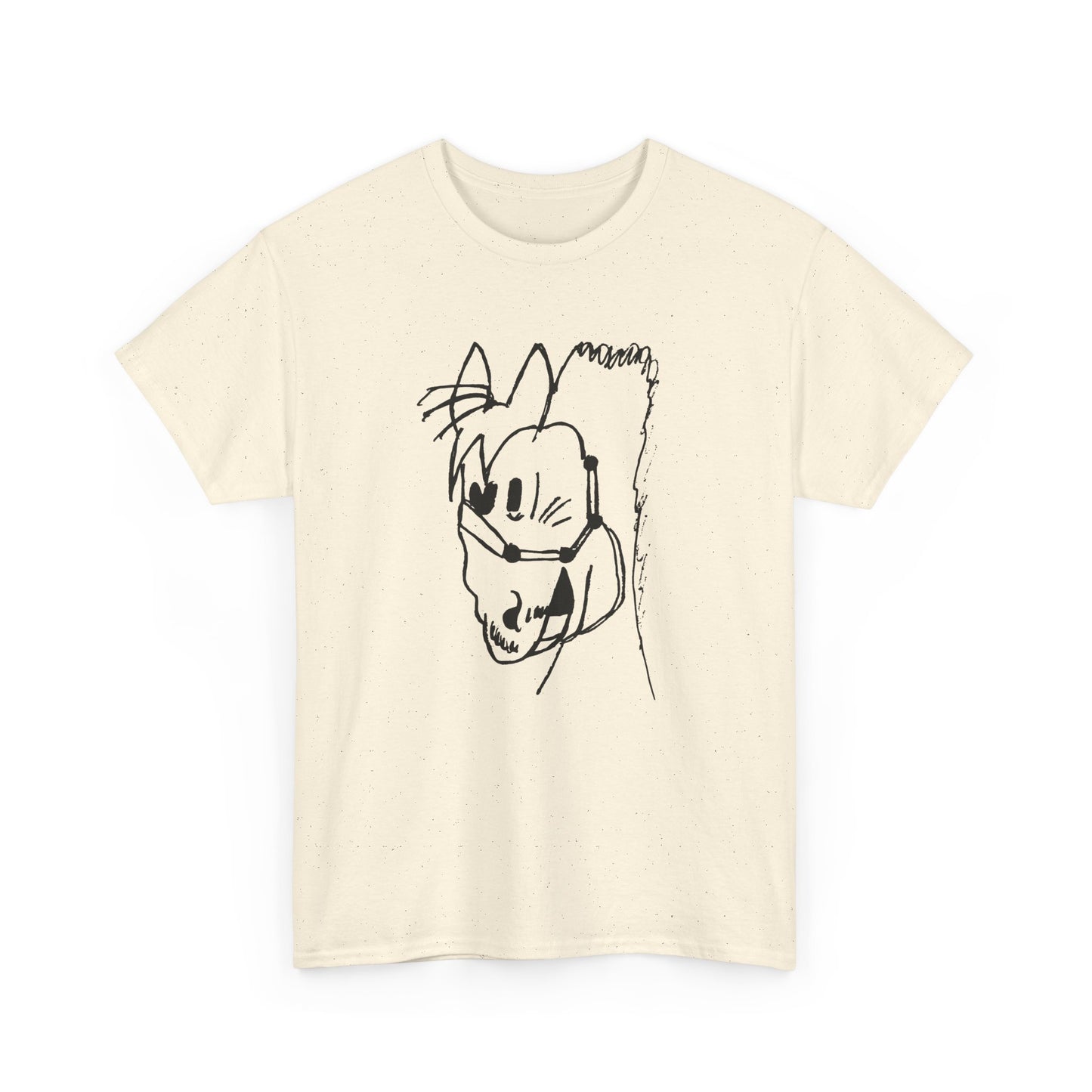 vintage netherlands qsl card of strange donkey like creature tshirt