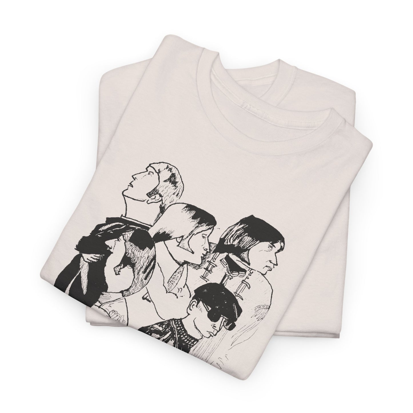 original drawing buffalo springfield fan art tshirt