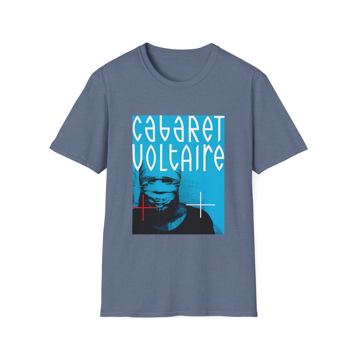 cabaret voltaire 1984 album micro phonies blue tshirt