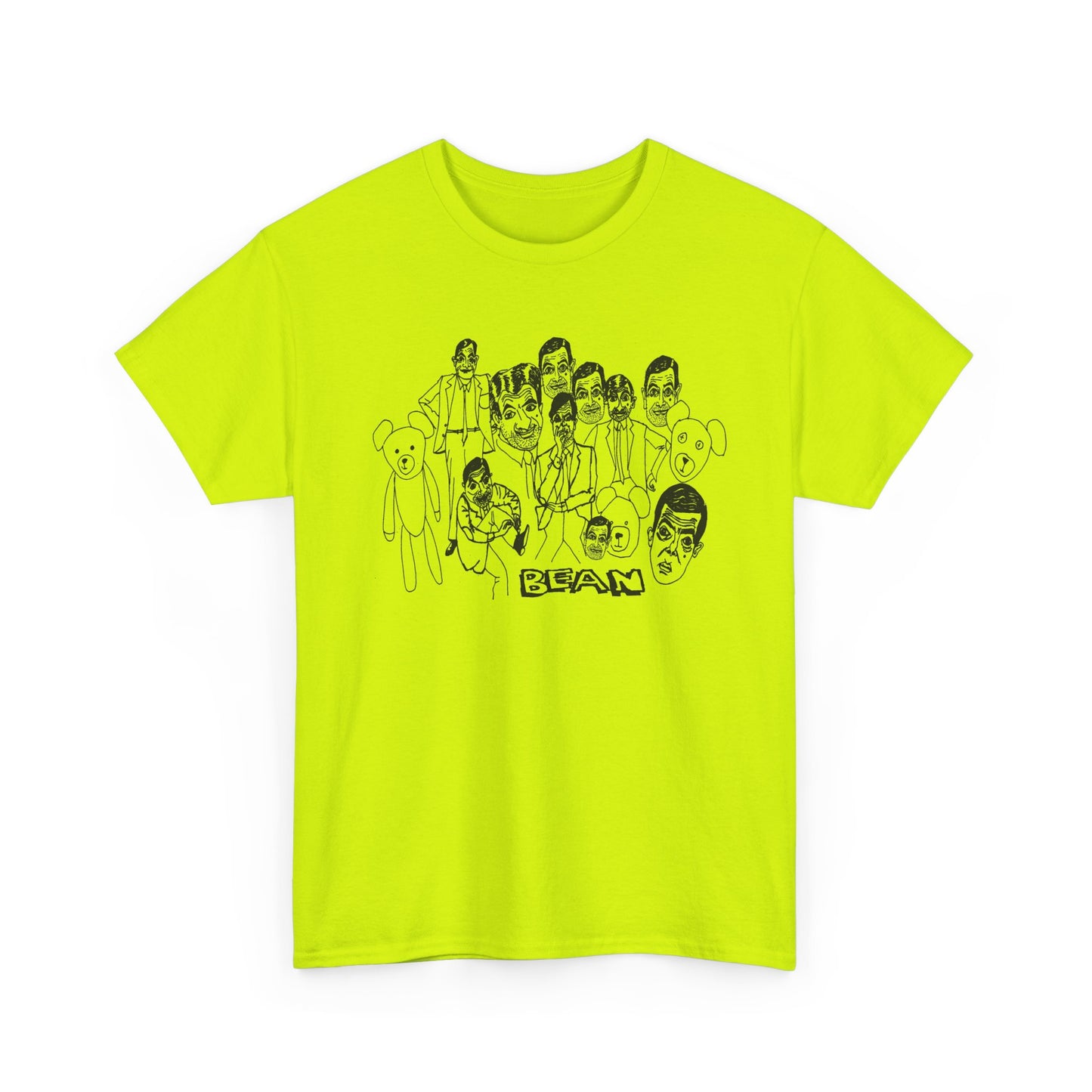 scary bean original drawing tshirt