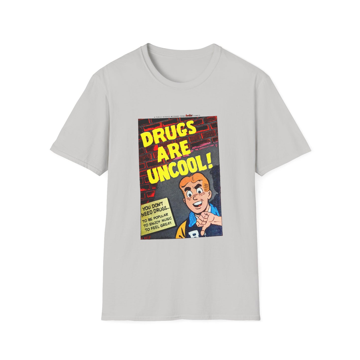 archie comics drugs are uncool tshirt
