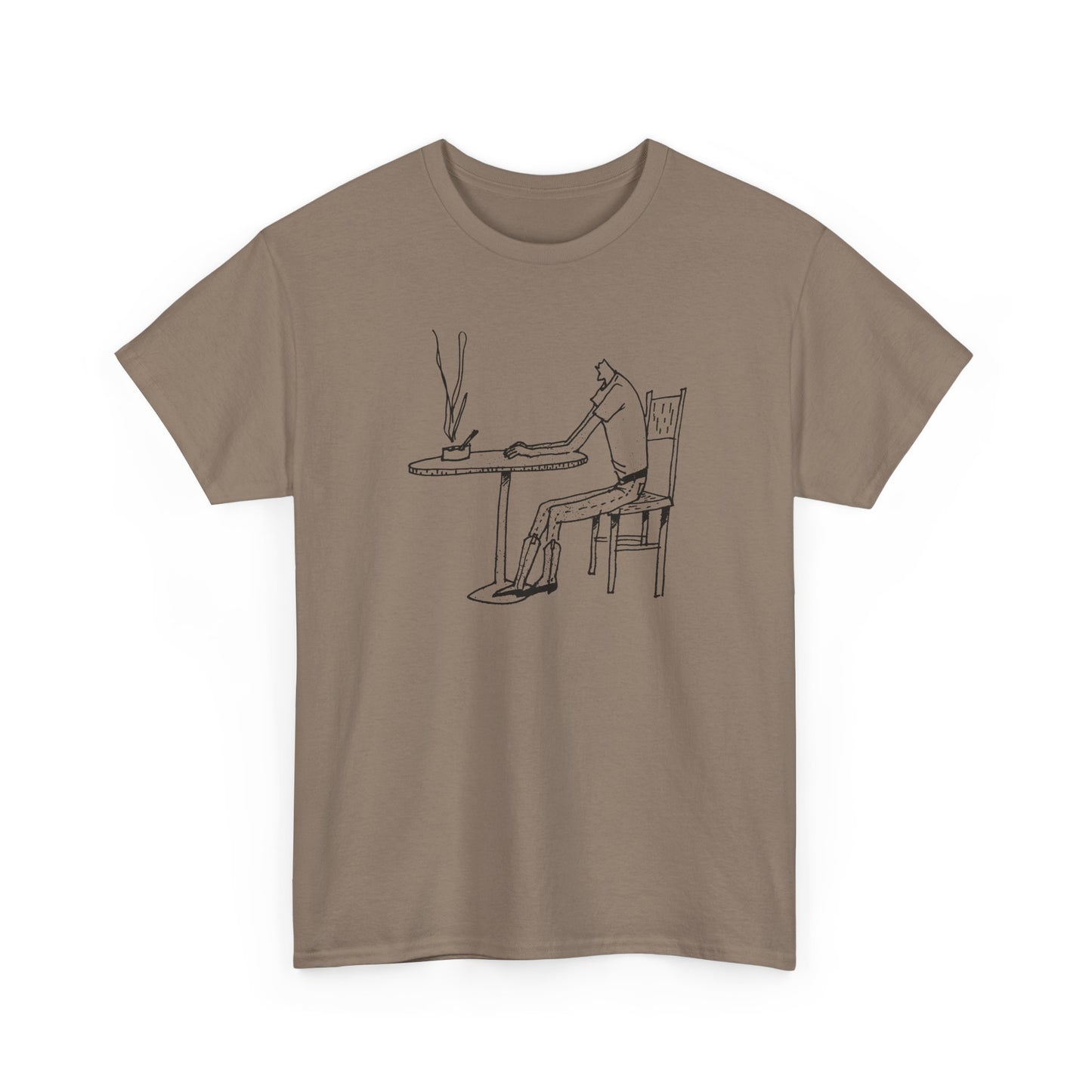 original drawing from microwave oven by kkidss music video tshirt
