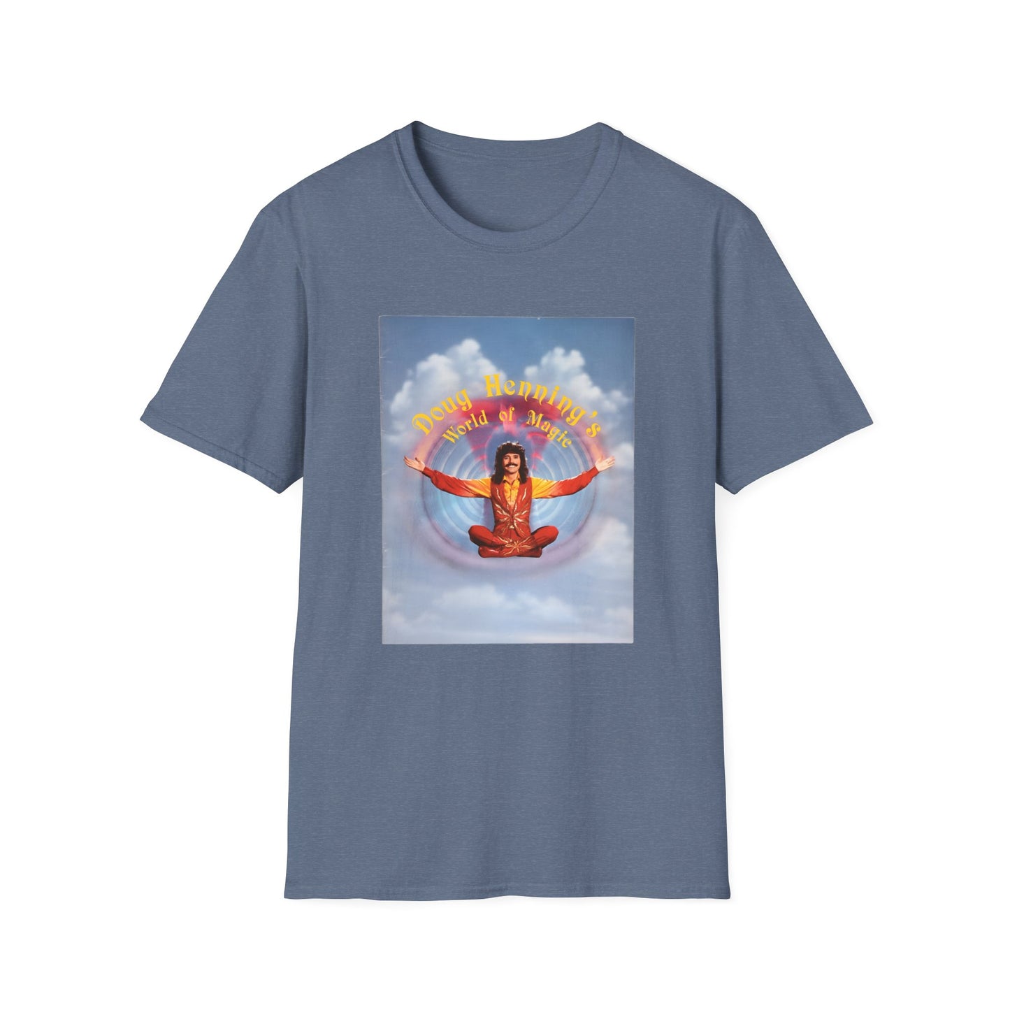 doug henning's world of magic 1982 tv special reproduction tshirt