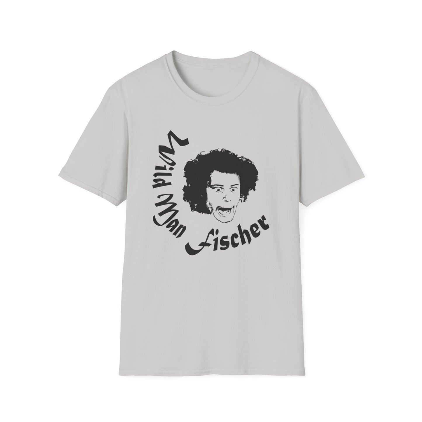 wild man fischer black stencil tshirt