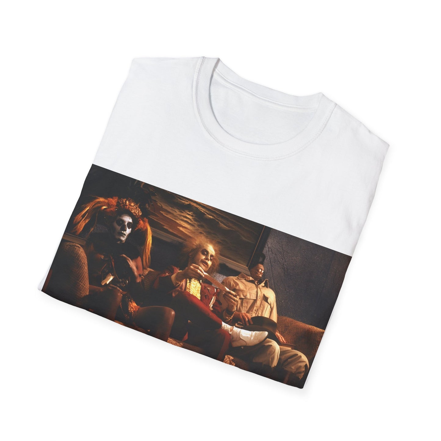 beetlejuice 1988 waiting room movie still tshirt