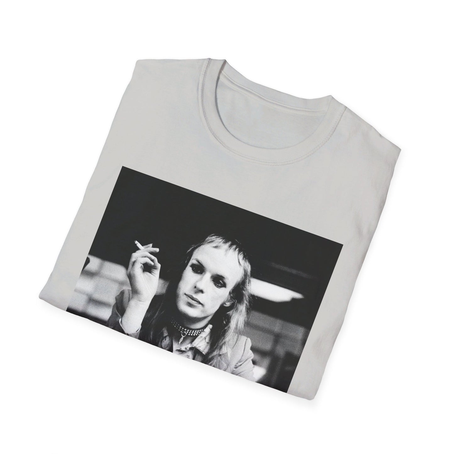 brian eno smoking at the console tshirt (multiple colors)