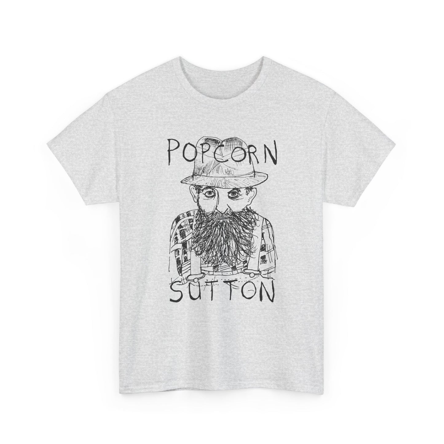 original drawing popcorn sutton fan art tshirt