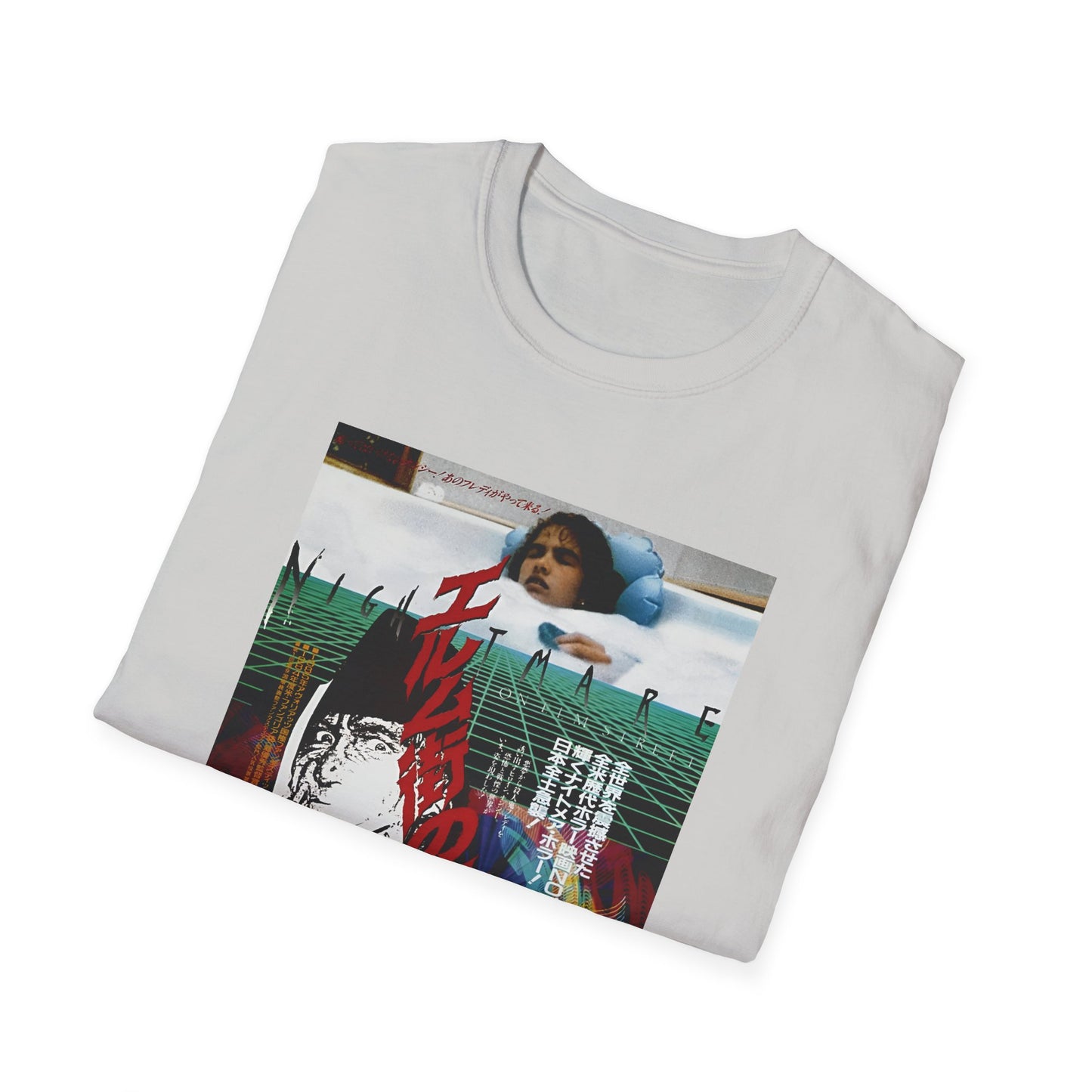 1986 japanese movie poster for nightmare on elm street 1984 tshirt