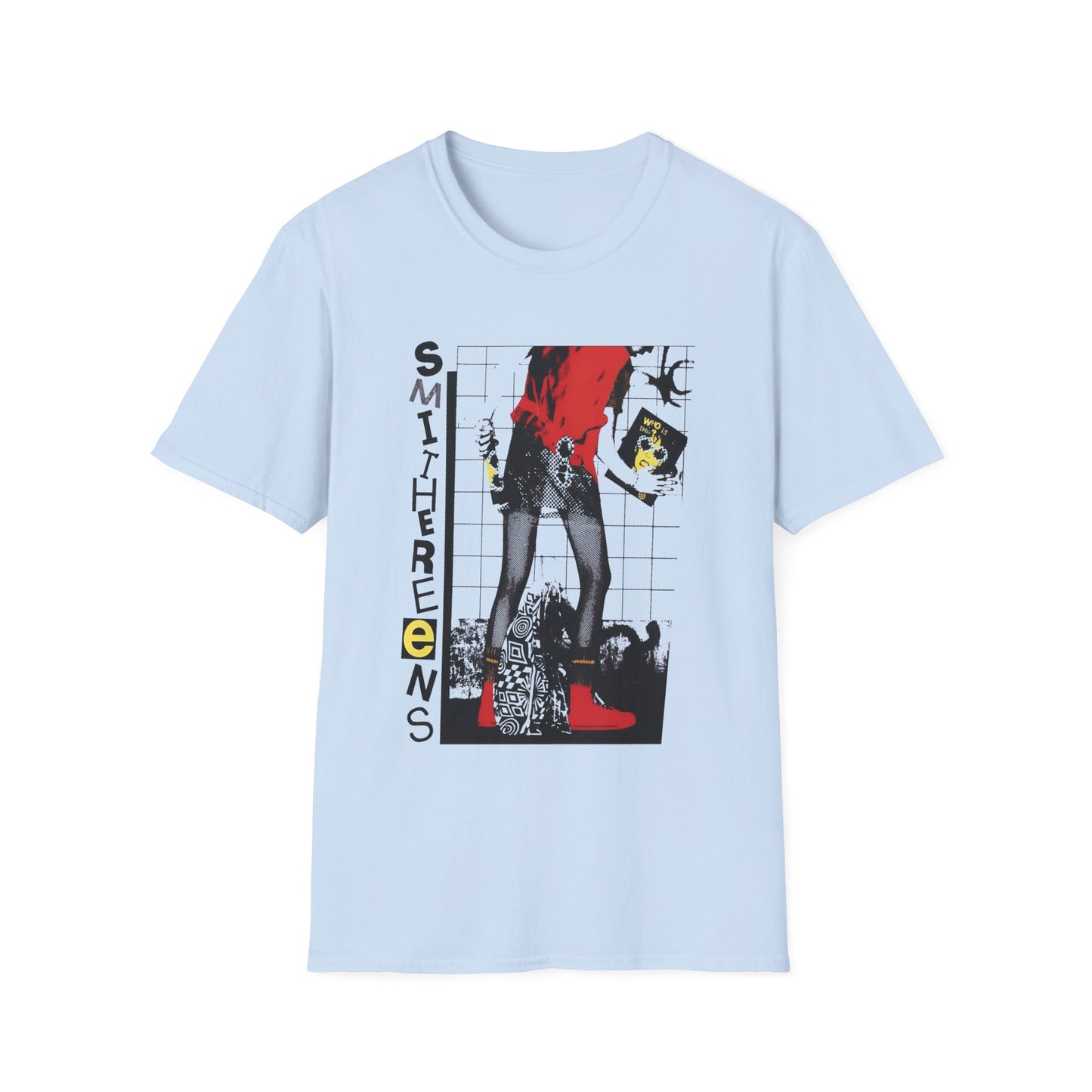 1982 smithereens punk rock movie poster tshirt