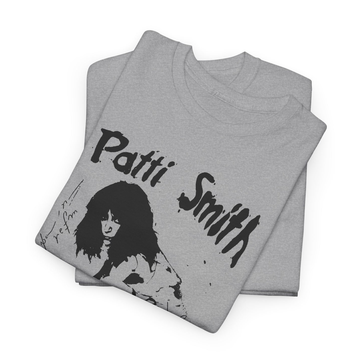 1978 patti smith poetry reading poster custom reproduction tshirt