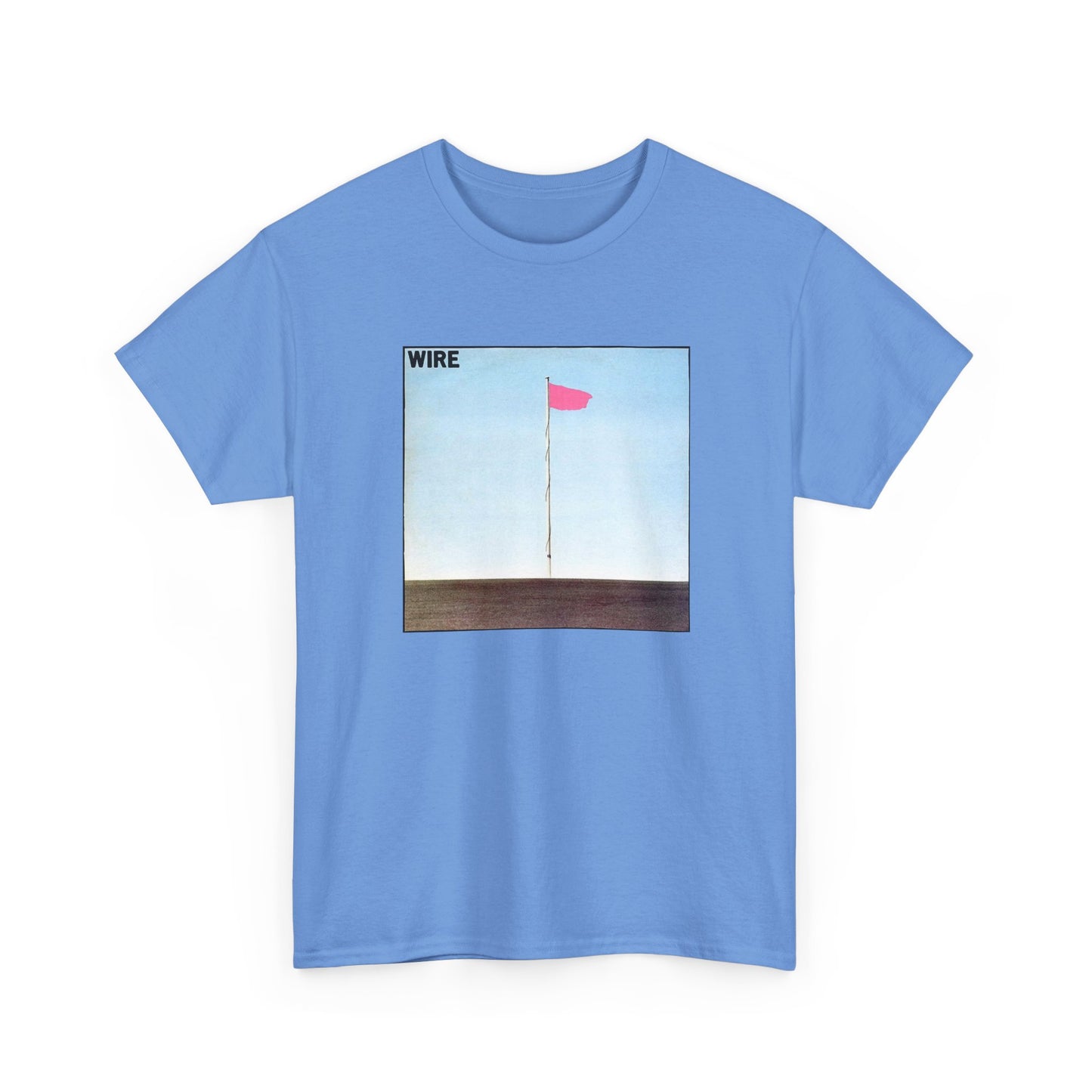 wire 1977 pink flag album cover tshirt