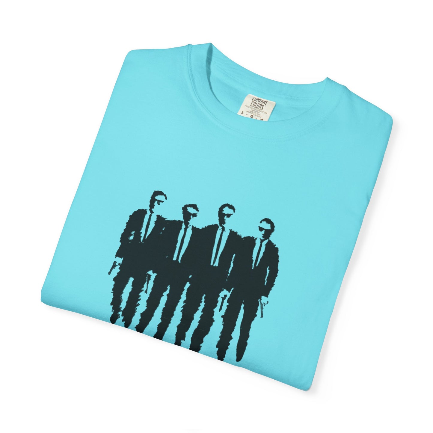 reservoir dogs vhs cover graphic tshirt on comfort colors