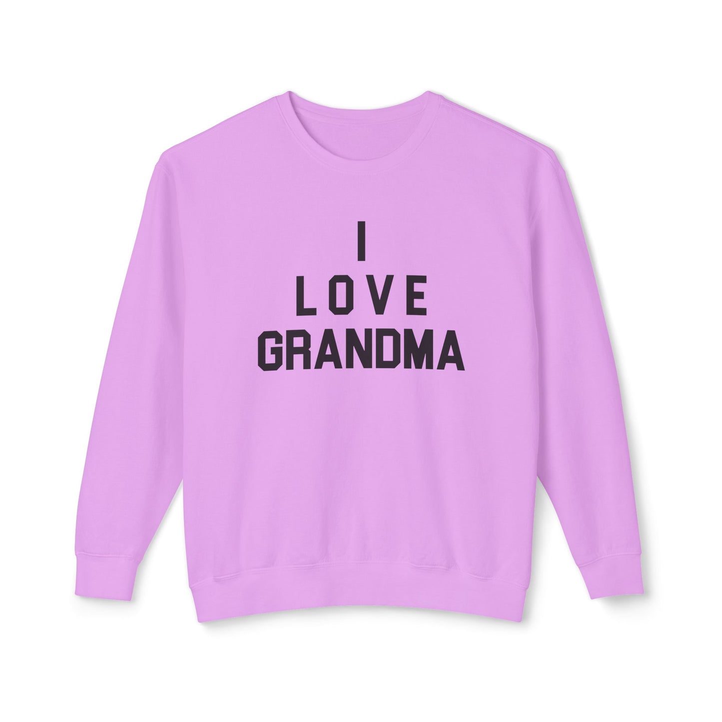 i love grandma as worn by andy kaufman reproduction 100% cotton sweatshirt