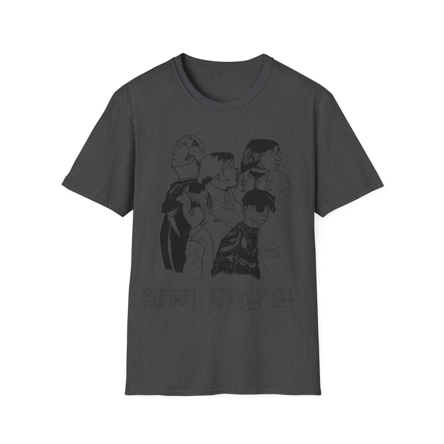 buffalo springfield original fan art drawing tshirt