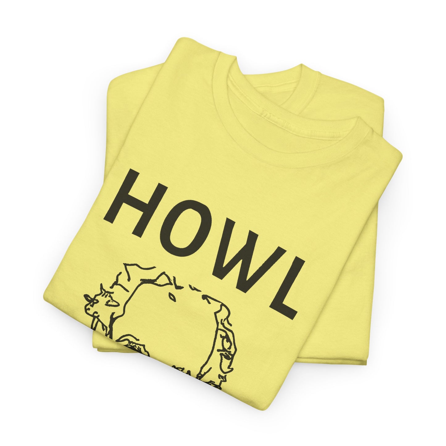 1956 book cover for howl by allen ginsberg custom edit tshirt