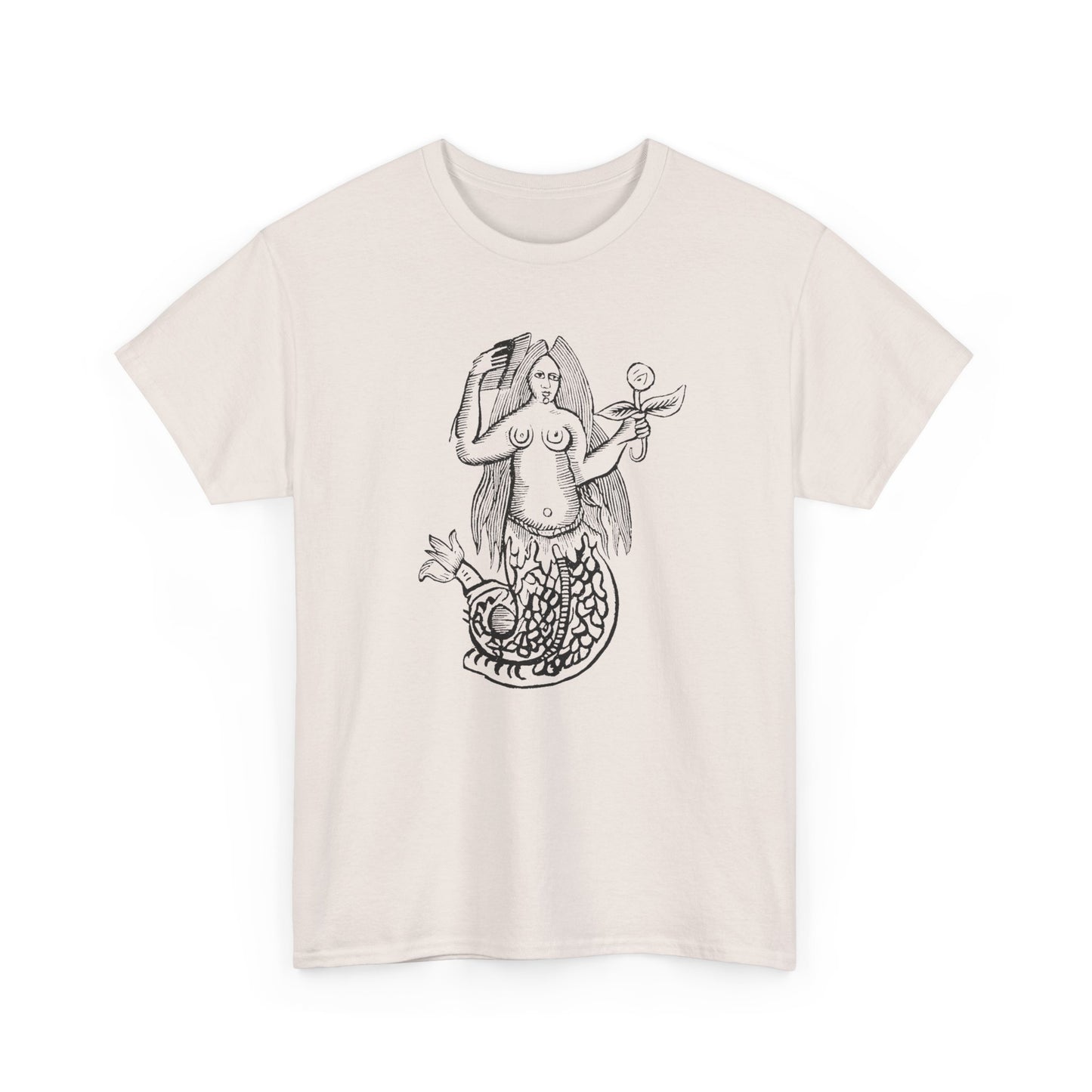 1882 mermaid illustration from the wonder of wonders chap-books of the eighteenth century john ashton tshirt